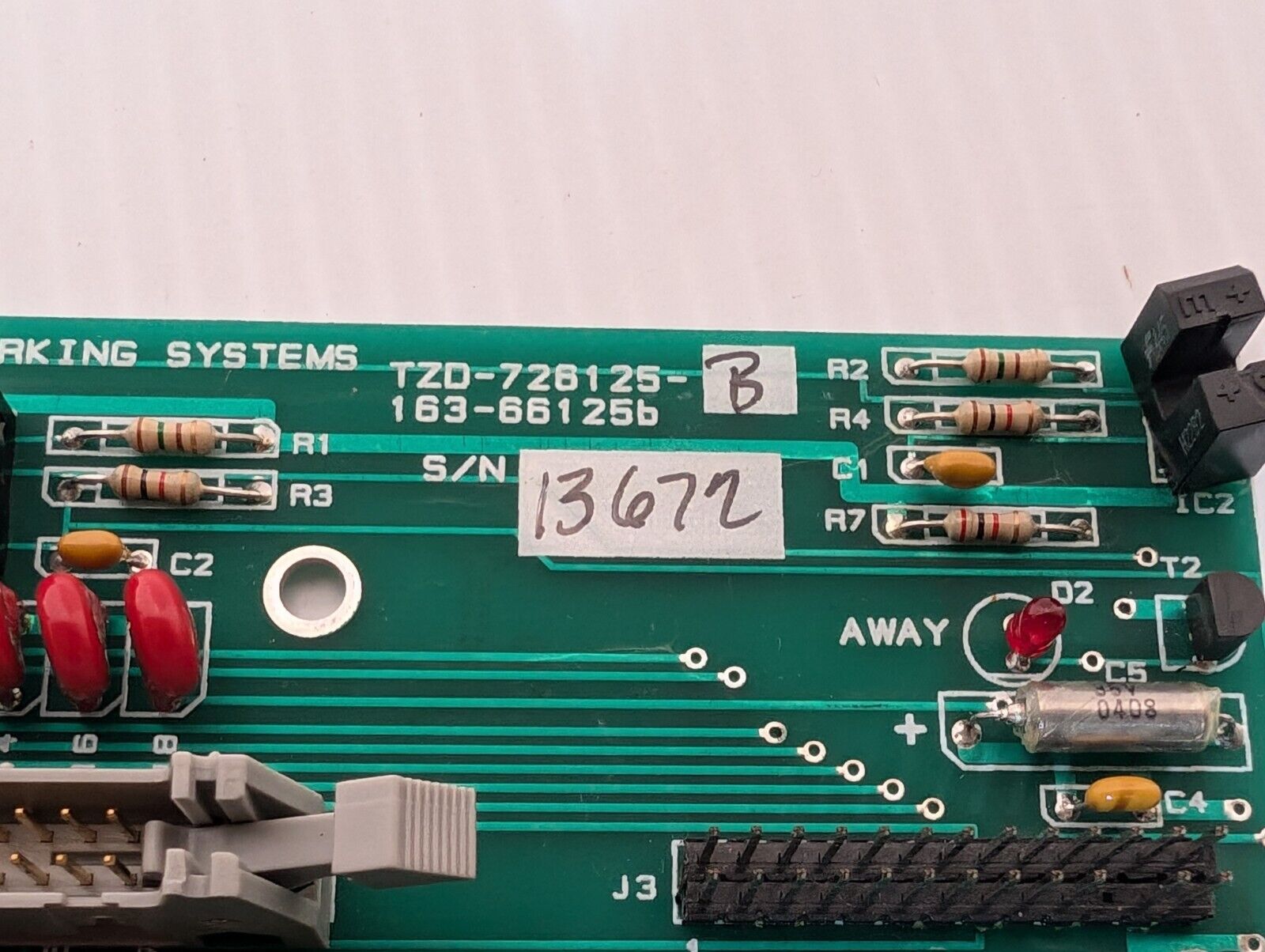 Telesis Marking Systems TZD-726125-B Circuit Board, 163-66125b - Free Shipping