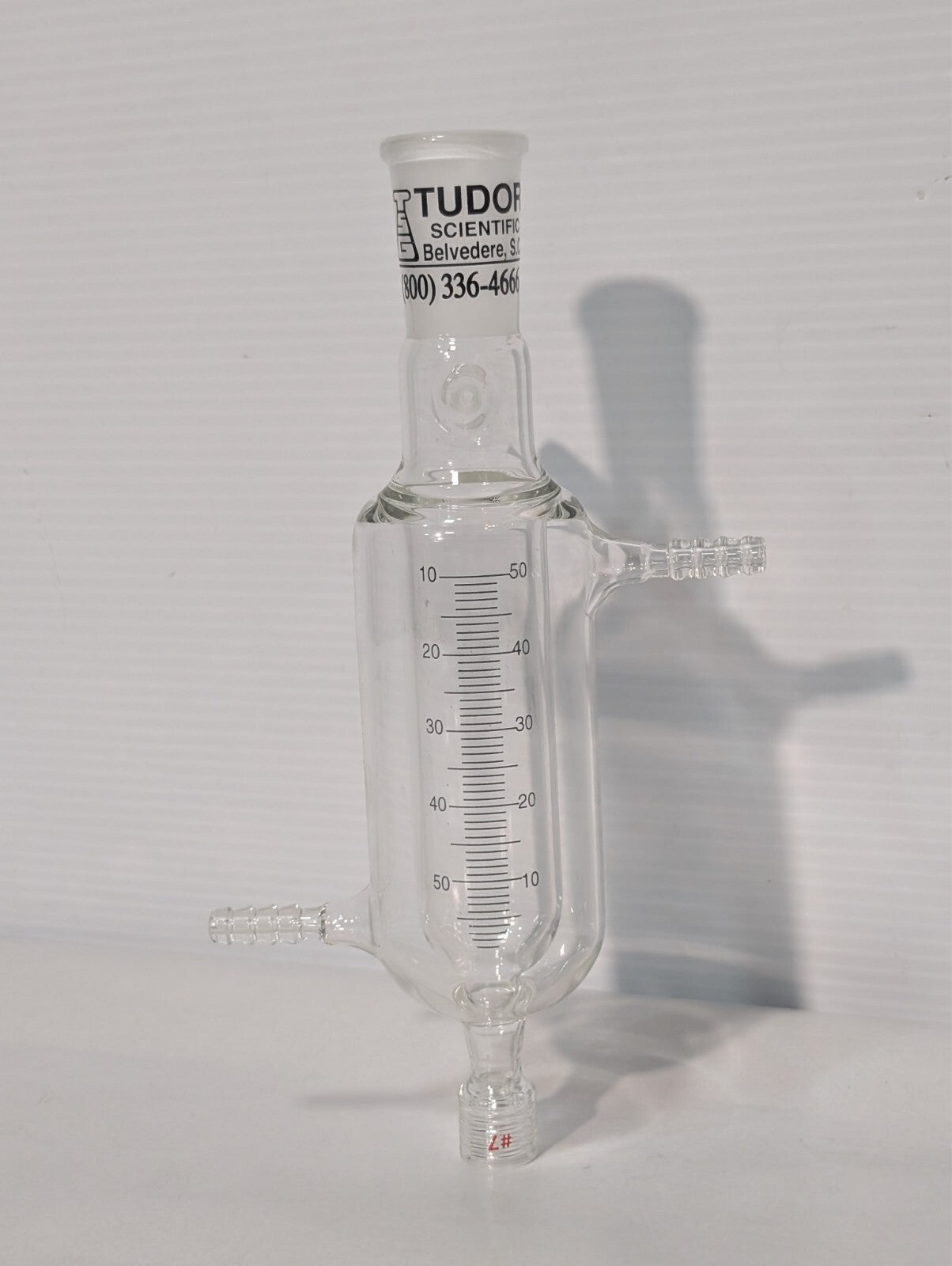 Tudor Scientific #7 Graham Condenser Reaction Vessel 5-Neck