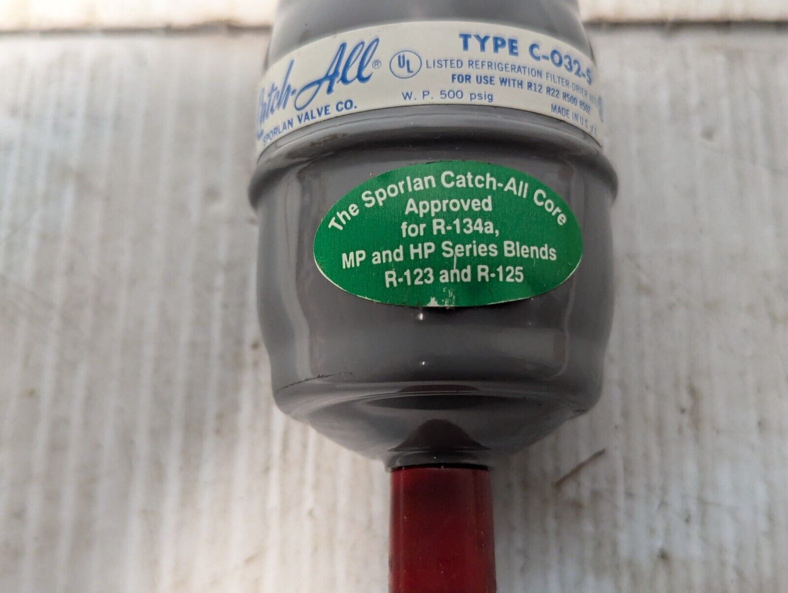 Sporlan Valve Company C-032-S Catch All Filter Drier - Free Shipping