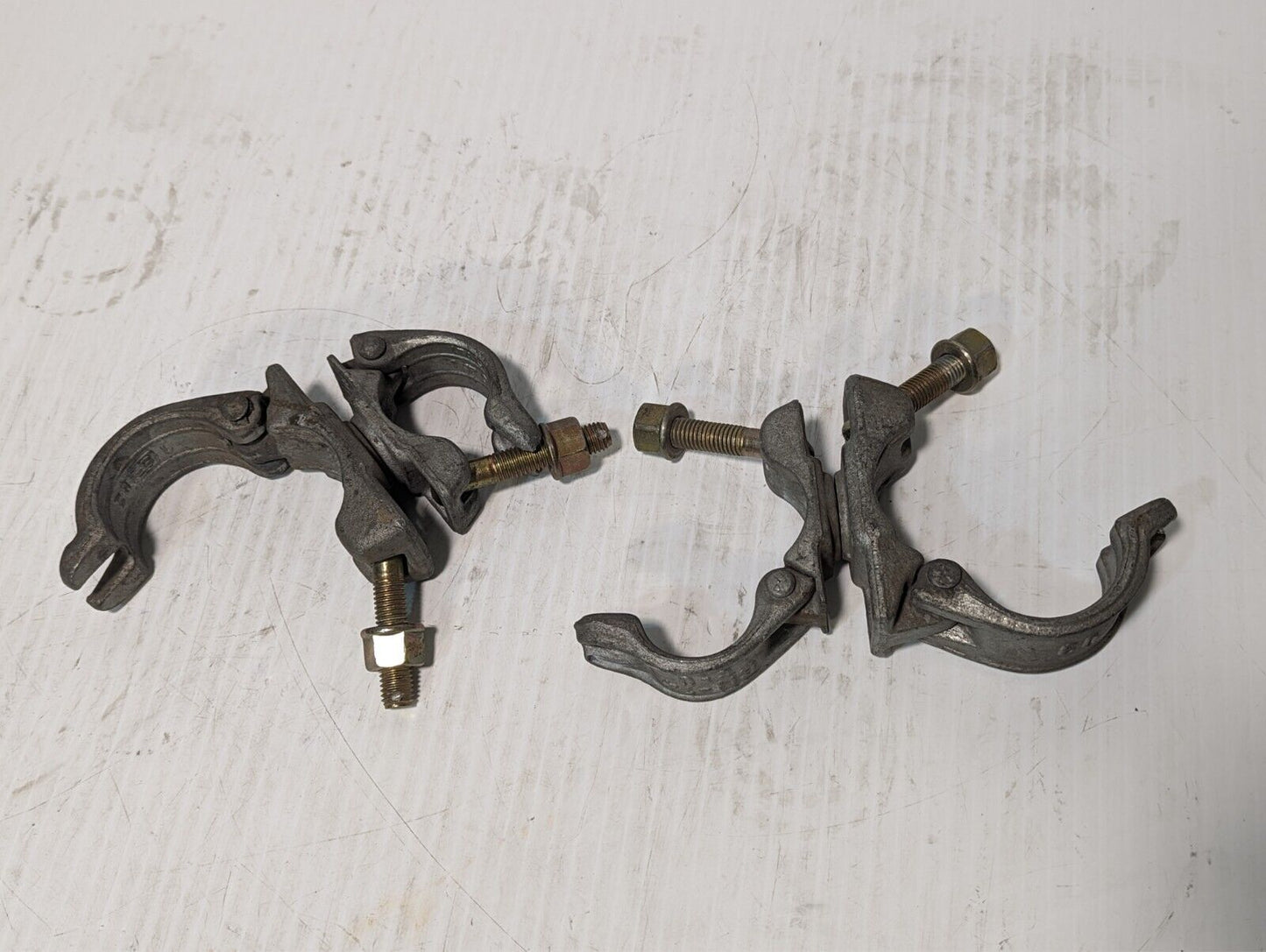 Lot of 2 Unidentified Scaffolding Couplers - Free Shipping