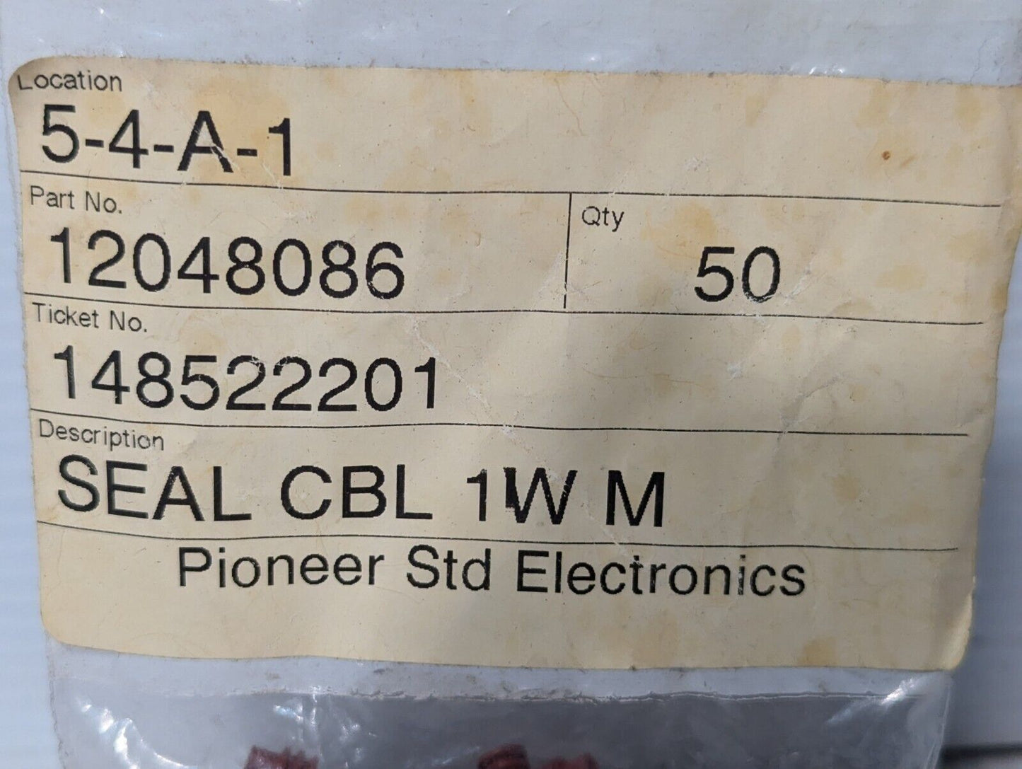 (Pack of 1000) Yazaki 7157-7933 Green Single Wire Seal Automotive Connectors