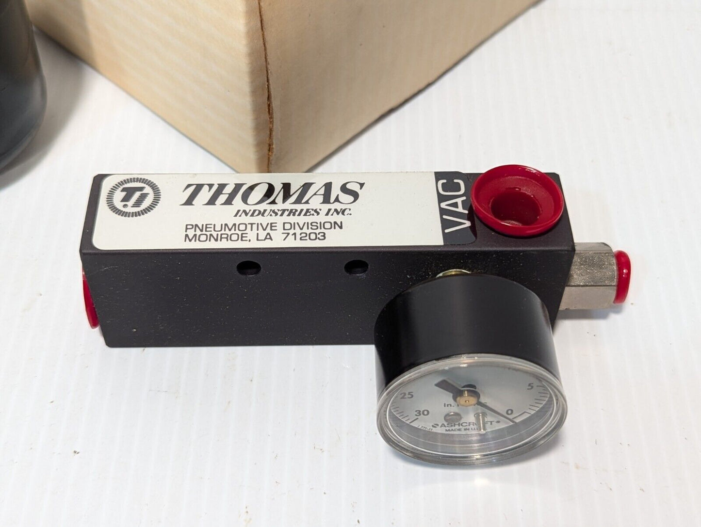 Thomas Pneumotive H30A-60, 162217, SQ-L, 5F257, new old stock - Free Shipping