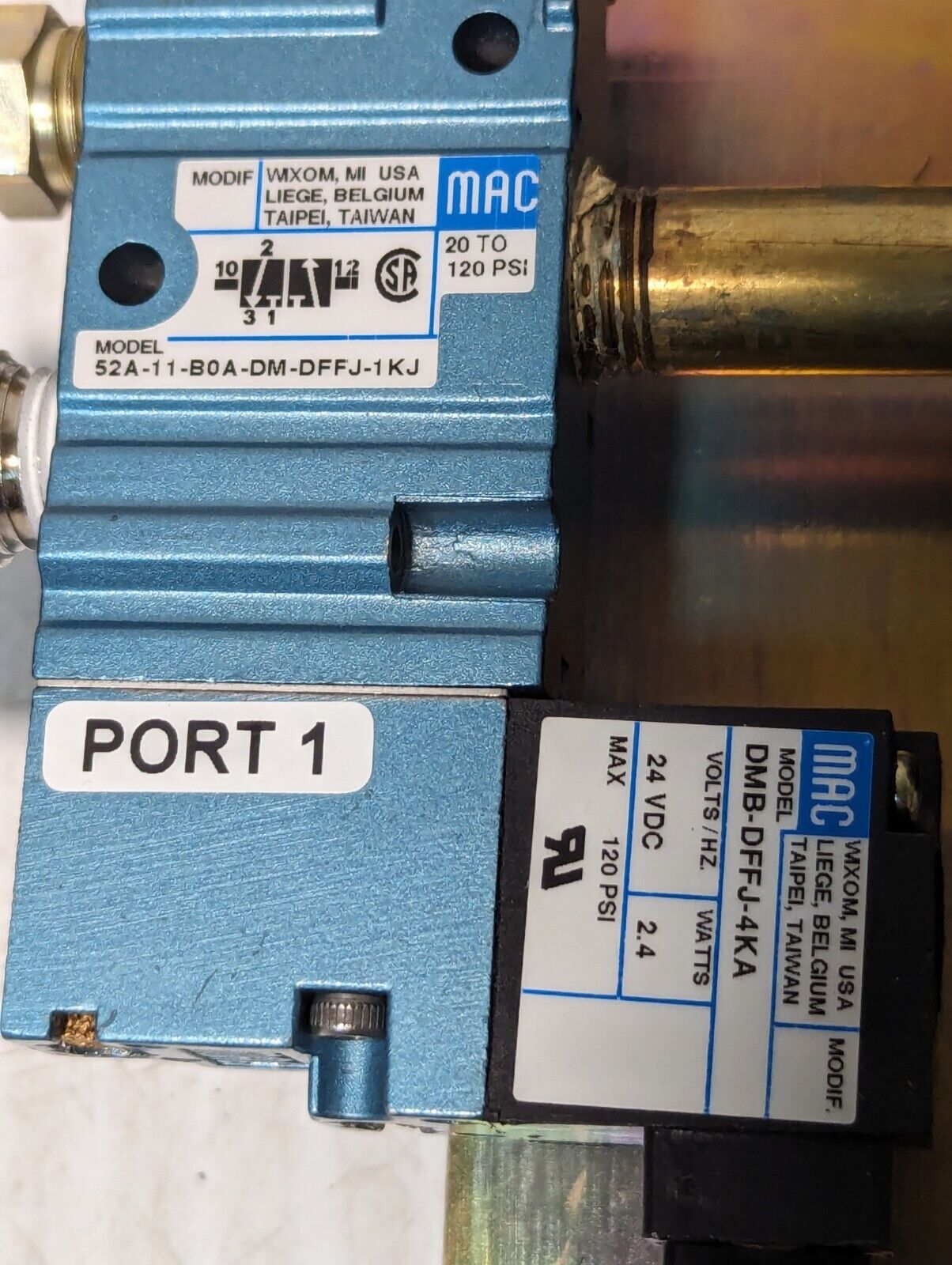 Unbranded 174K019G01 Pneumatic Injector Nozzle Assembly, MAC, SunX, Watts