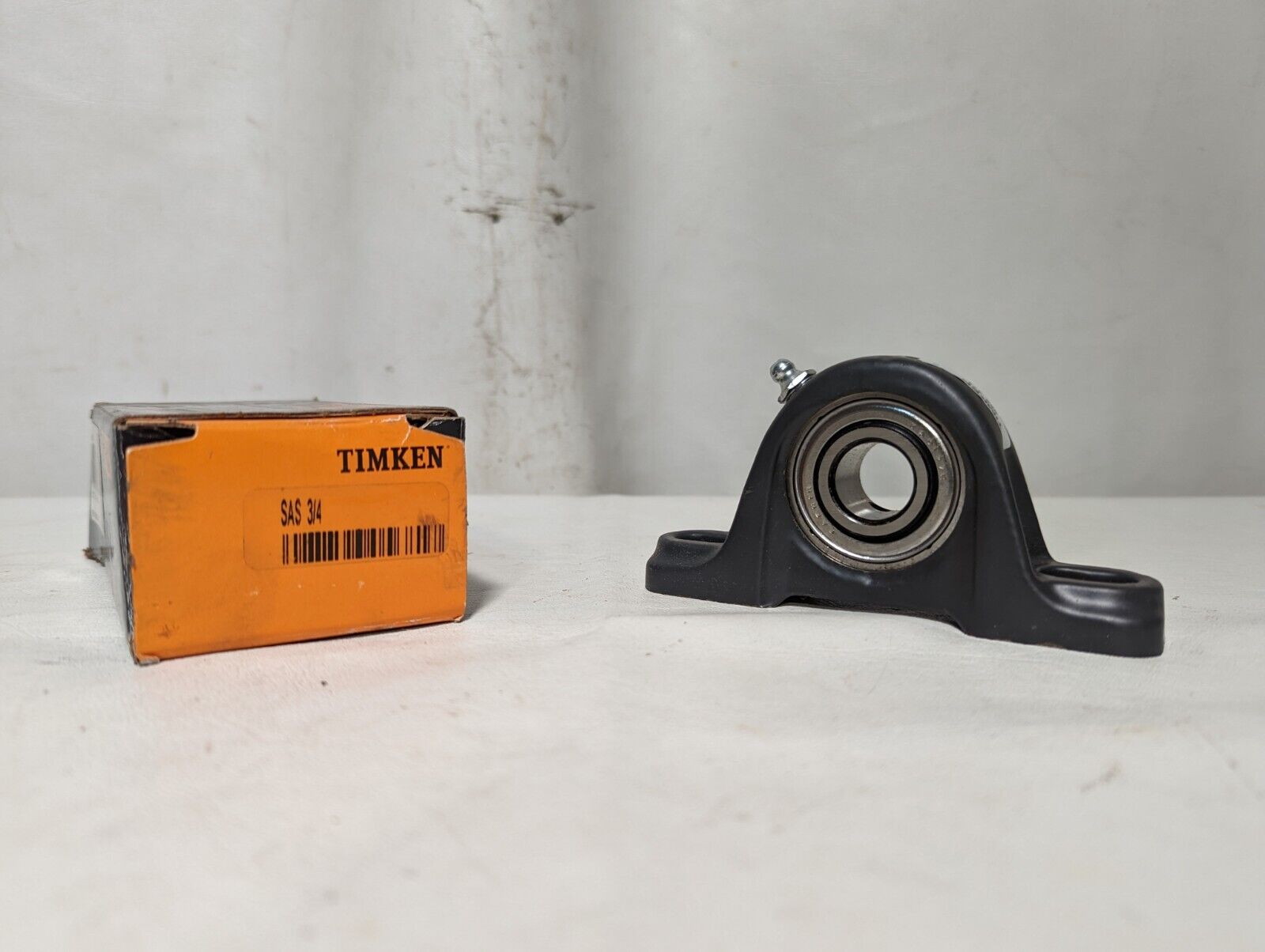 Timken SAS 3/4, Pillow Block Ball Bearing Unit - Two-Bolt Base, 3/4 in Bore