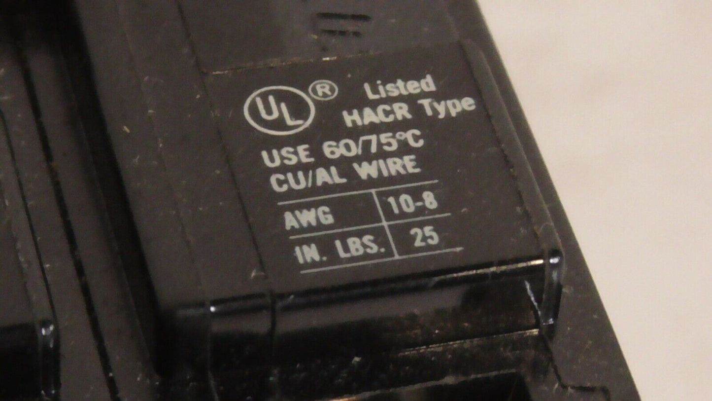ITE Q230, Type QP, QP230, 2 poles, 120/240 VAC, 30 A, circuit breaker
