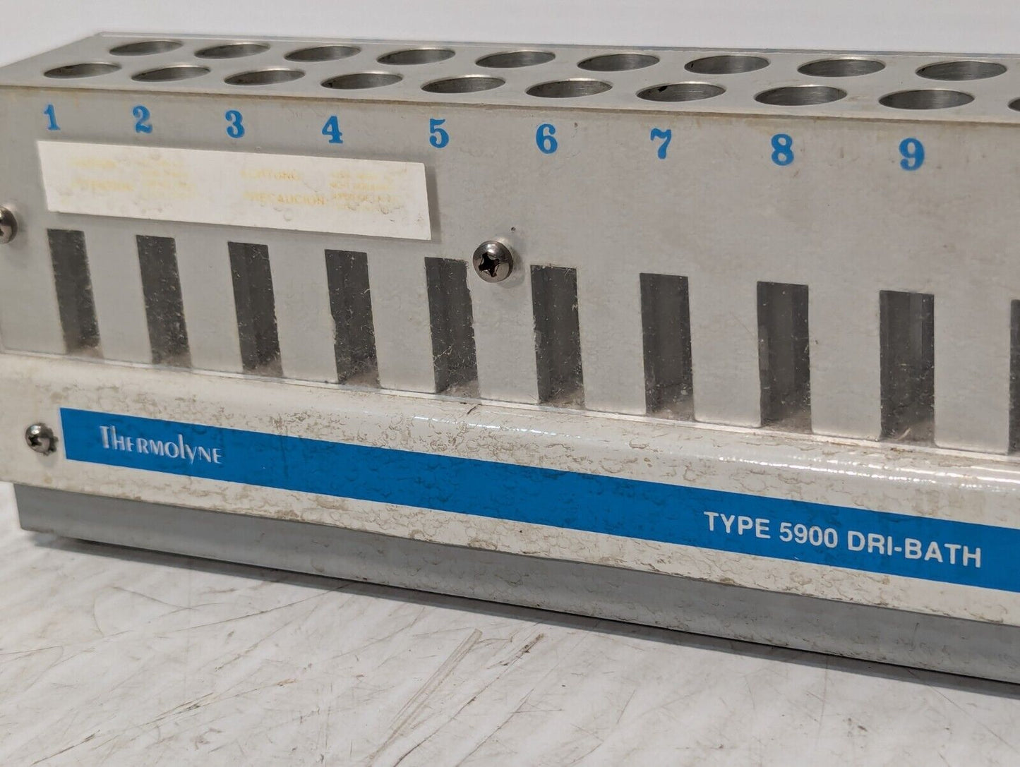 Thermolyne DB5925E Type 5900 Dri-Bath, 20 Wells, 120v, .38a, 45w - Free Shipping