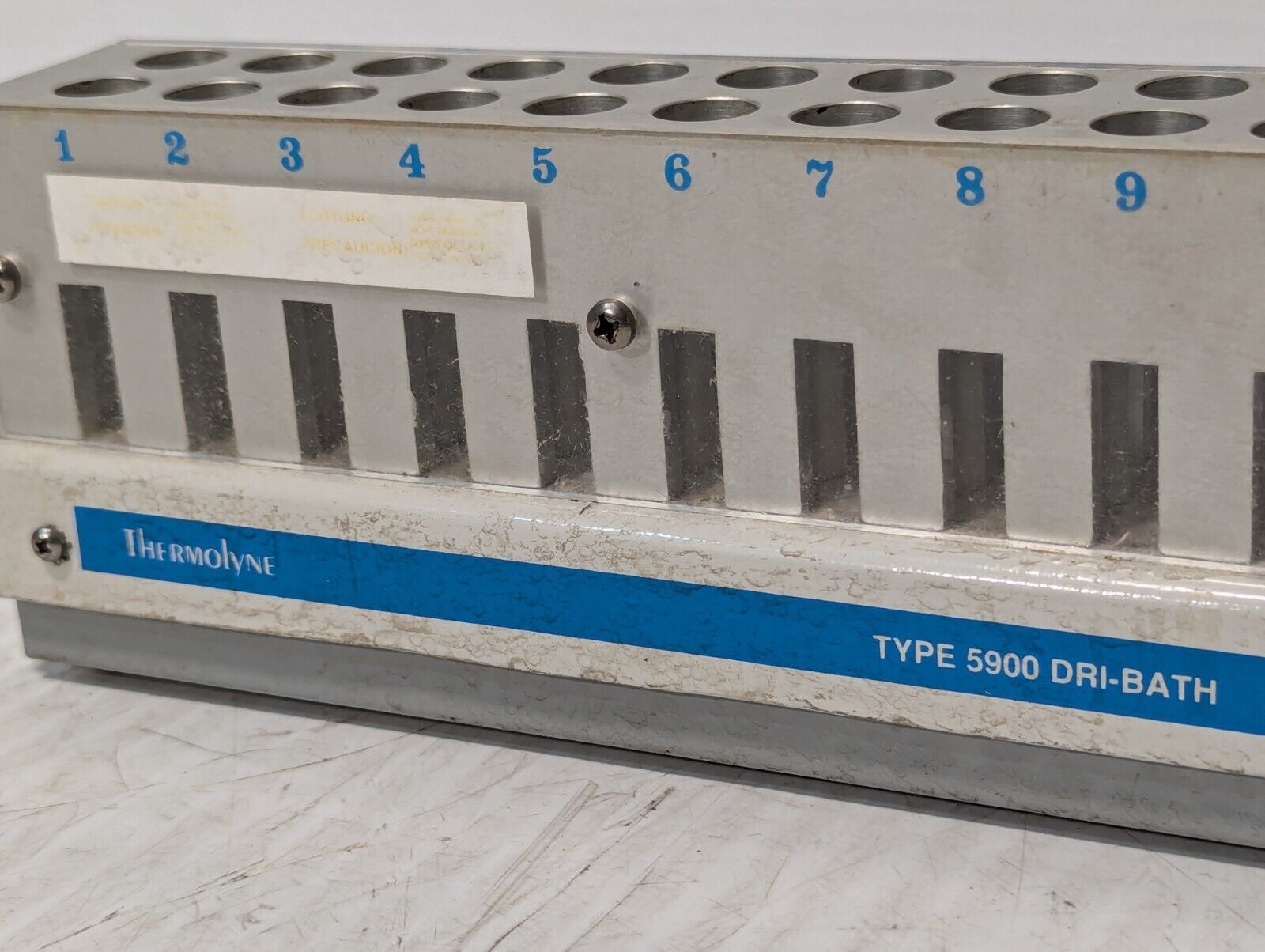 Thermolyne DB5925E Type 5900 Dri-Bath, 20 Wells, 120v, .38a, 45w - Free Shipping