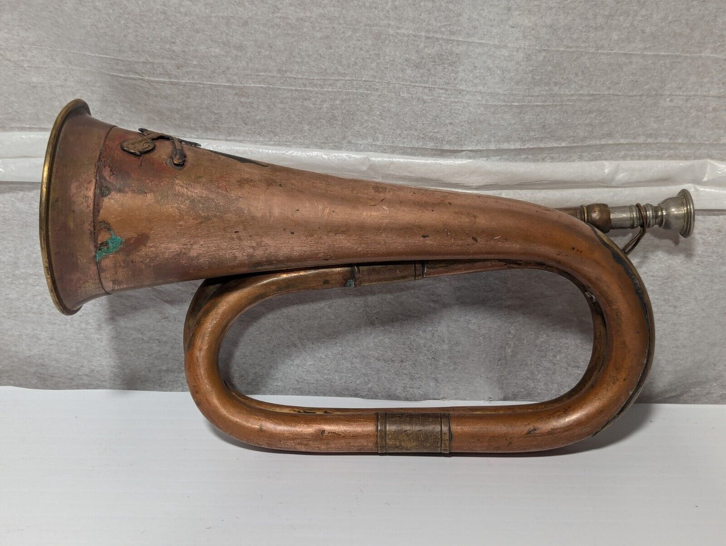 Vintage 1970 MGM Brass Reproduction 7th Cavalry Reenactment Bugle