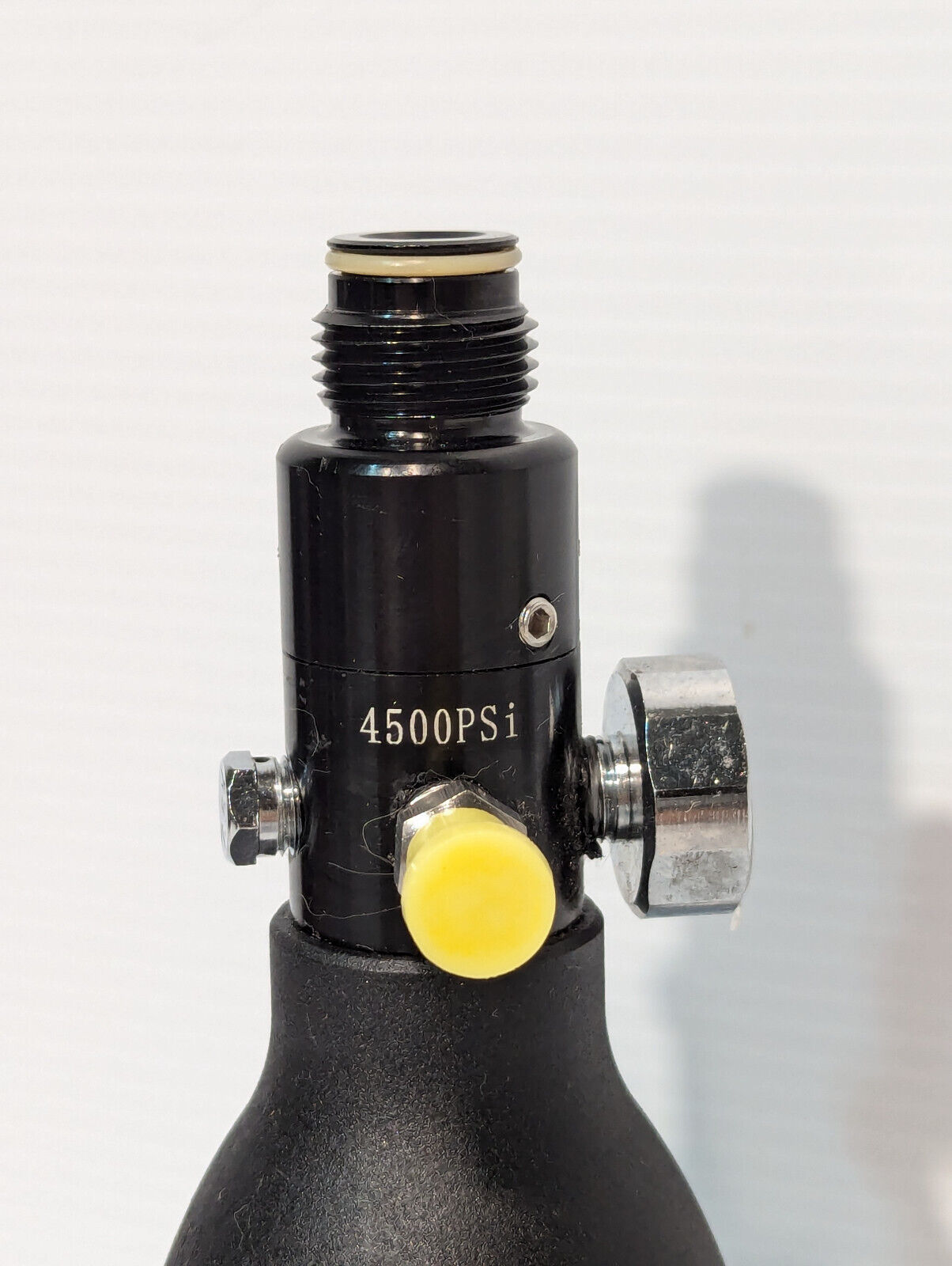 4500 psi Aluminum Tank Air Bottle with Tank Regulator Gauge, Paintball, Diving