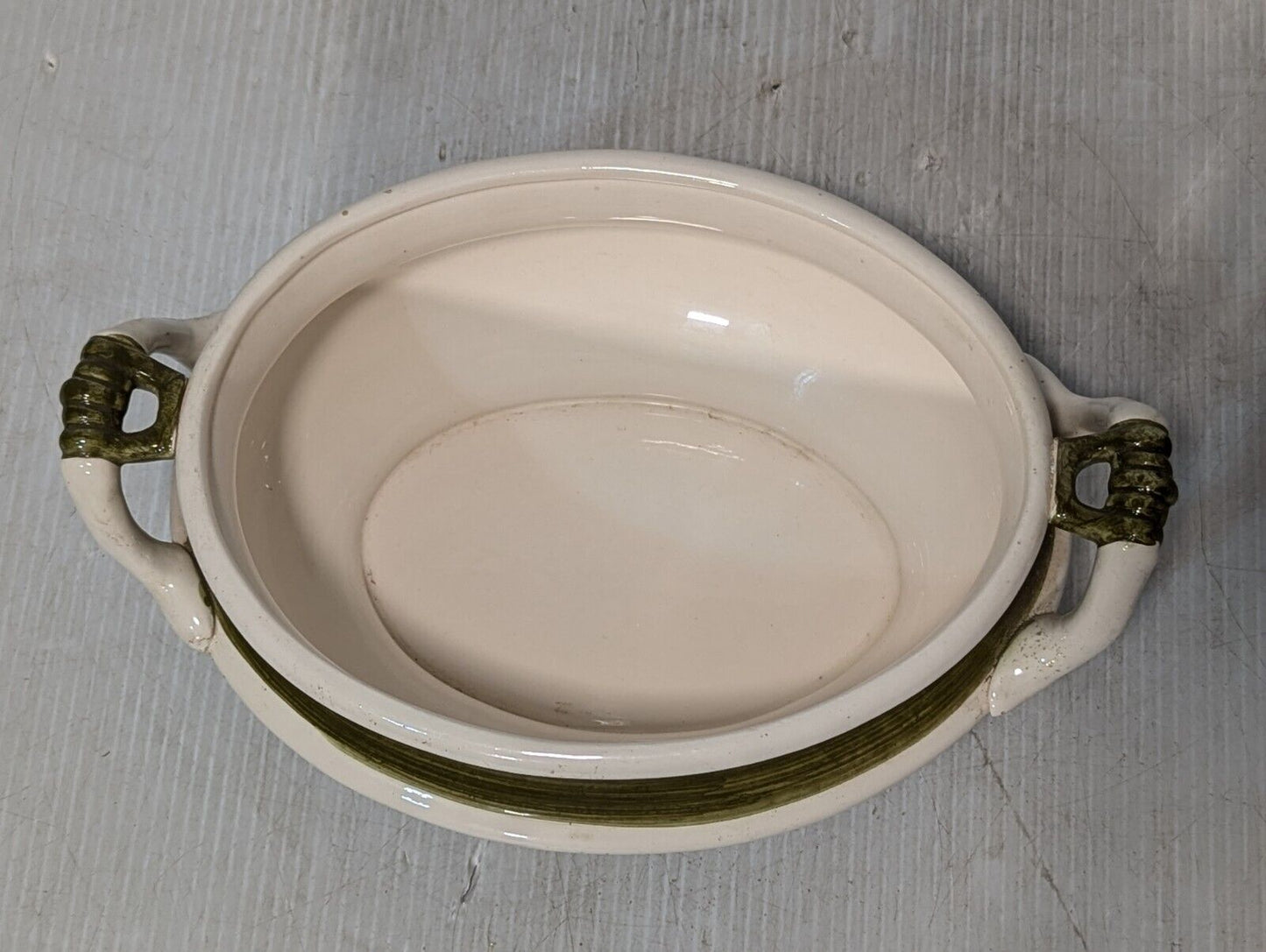 VINTAGE CERAMIC ARNART GARDEN HARVEST GRAVY SAUCE BOAT BOWL - Free Shipping