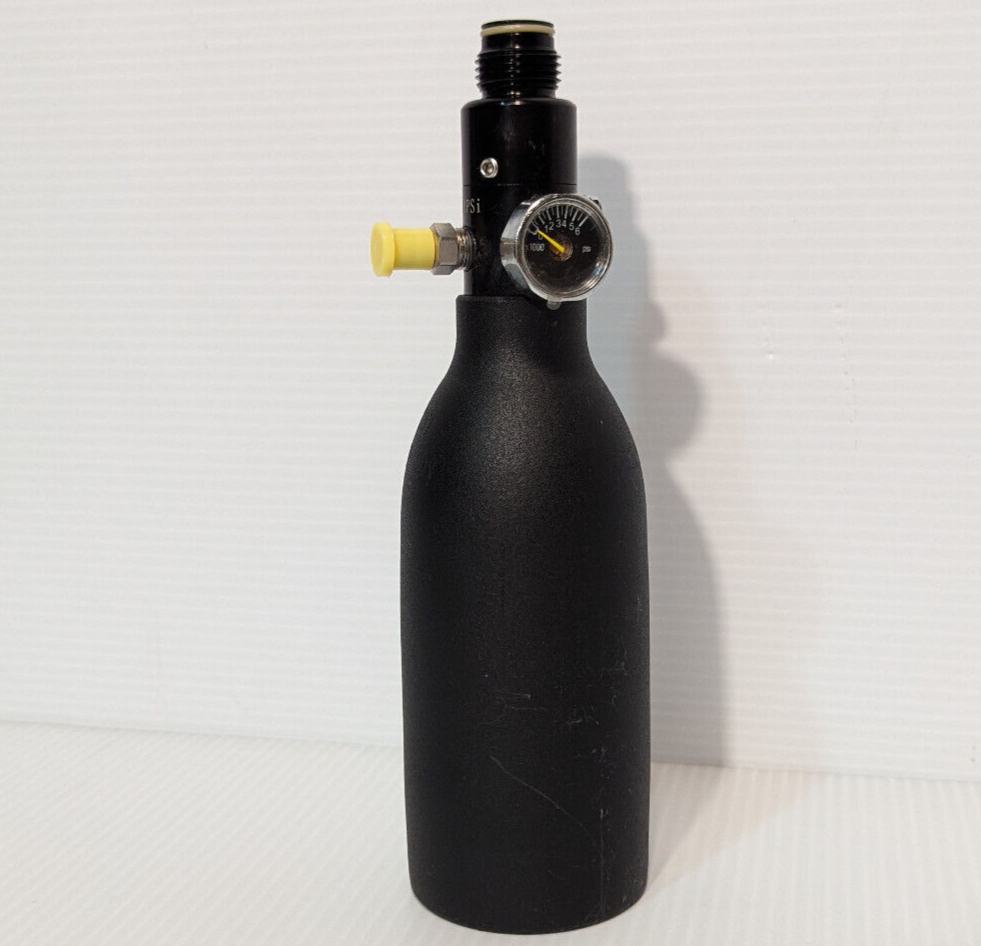 4500 psi Aluminum Tank Air Bottle with Tank Regulator Gauge, Paintball, Diving