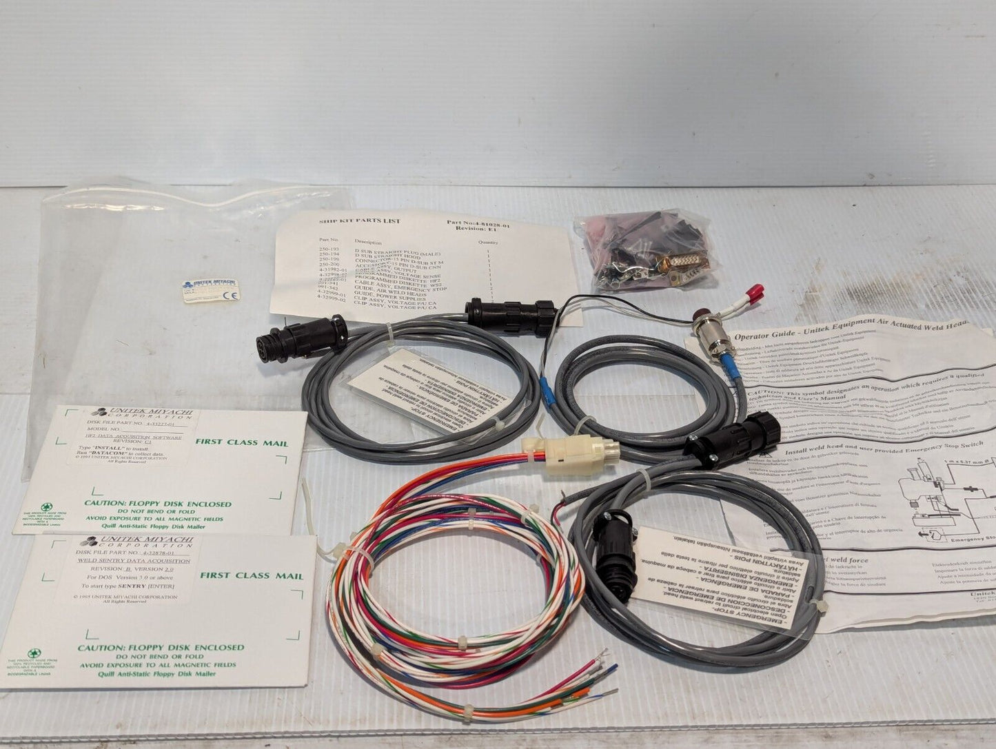 Unitek Miyachi Accessories and Cables, See Photo for PNs - Free Shipping+Returns