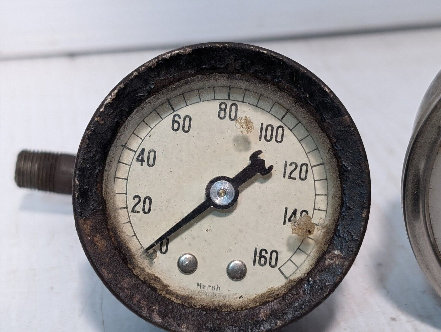 Lot of 11 Pressure Gauges, Assorted Brands and Sizes - Free Shipping