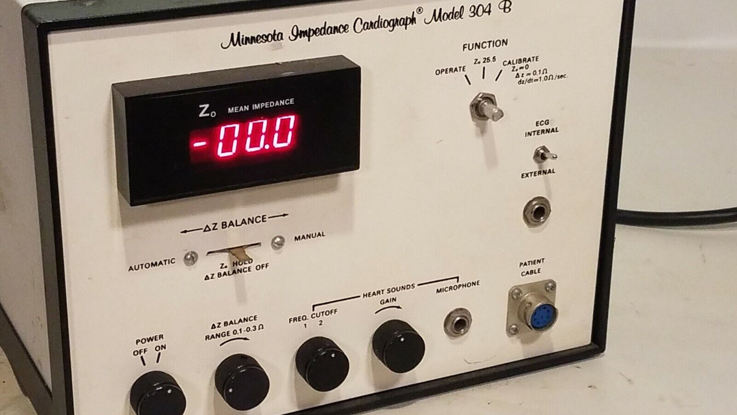 Surcom Minnesota Impedance Cardiograph 304B