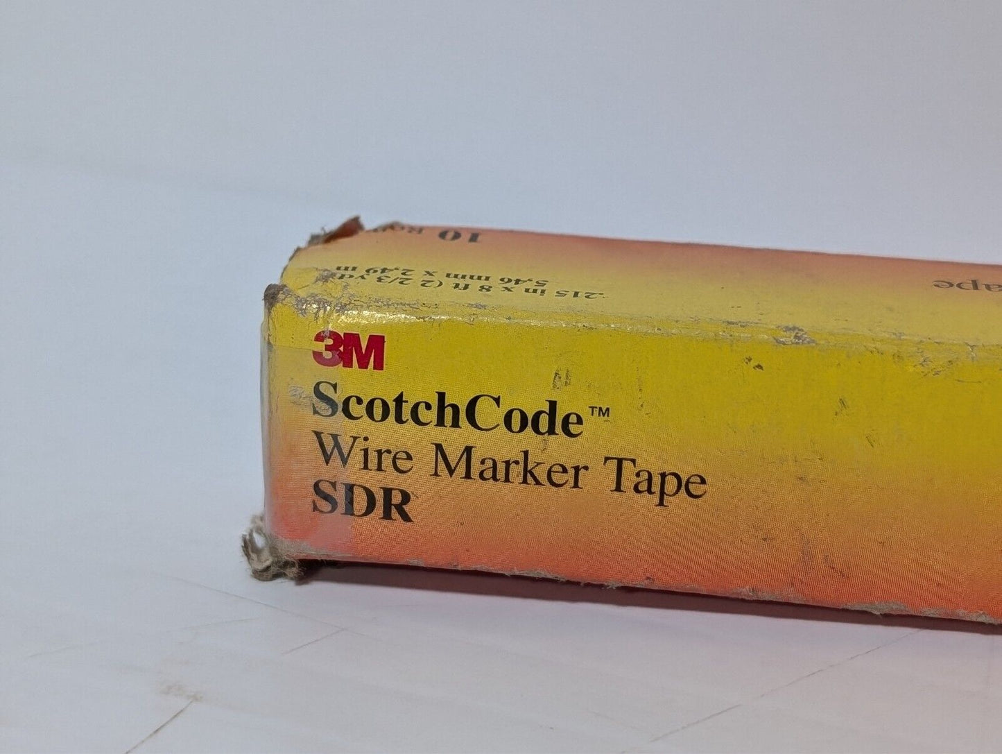 (16 Rolls) 3M ScotchCode SDR-10-19 Wire Marker Tape Refill Rolls