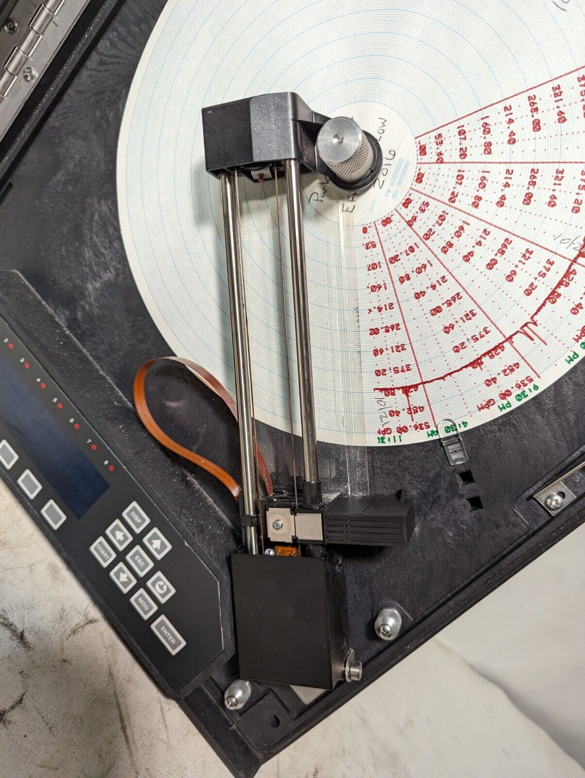 Omega 9122000000011CT, CT9000 microprocessor-based circular chart recorder