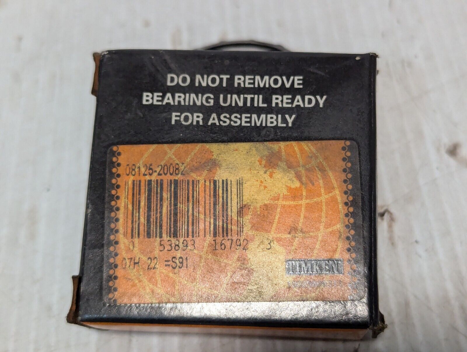 Timken 08125 Tapered Roller Bearing Cone 1.25" Bore - Free Shipping