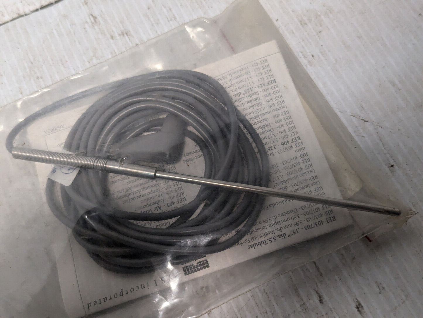 YSI 403 Submersible Probe w/ 6' lead for 4600 thermometer-made in USA- free ship
