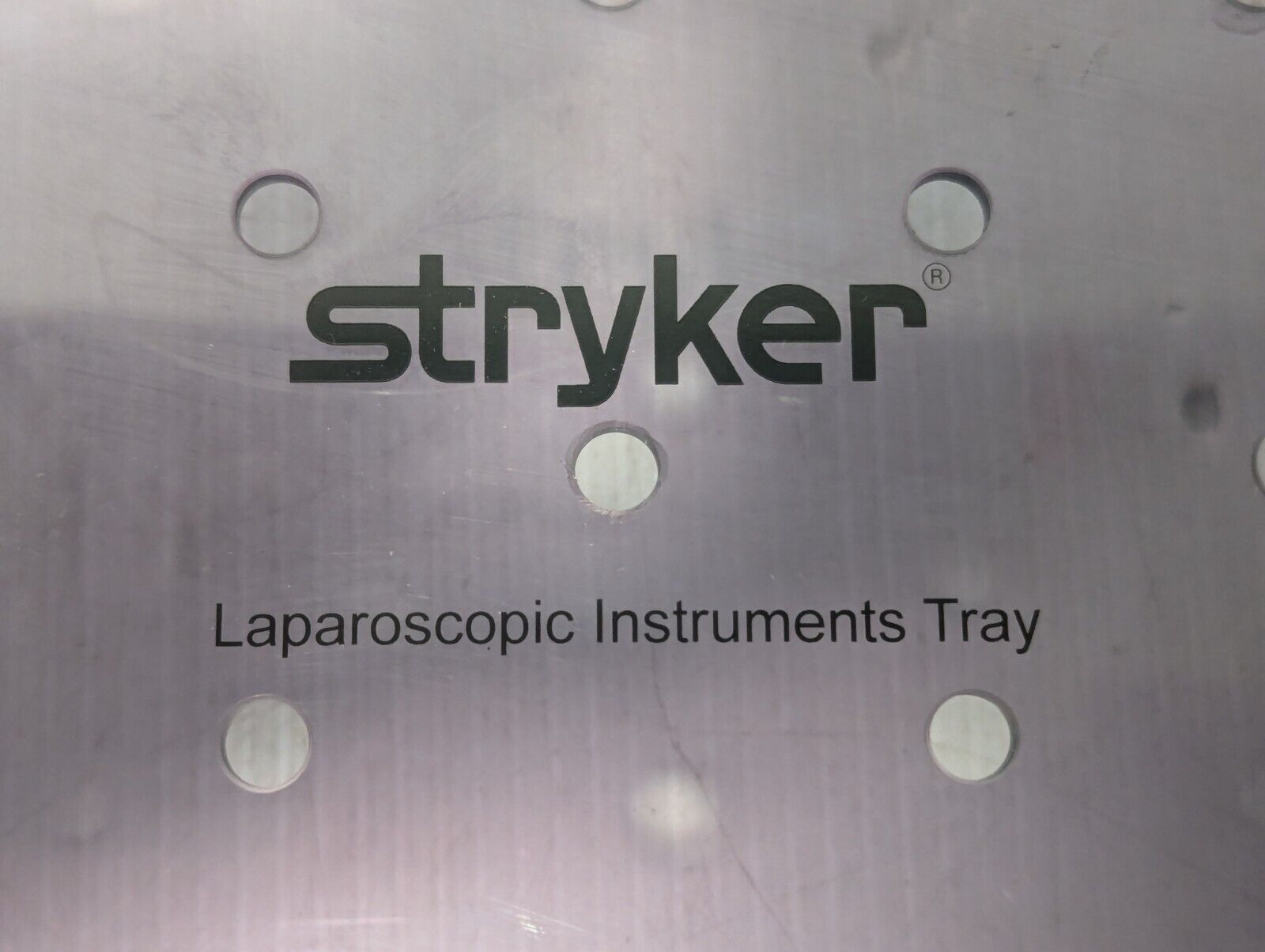 Stryker 250-015-500 Laparoscopic Instruments Sterilization Tray - Free Shipping