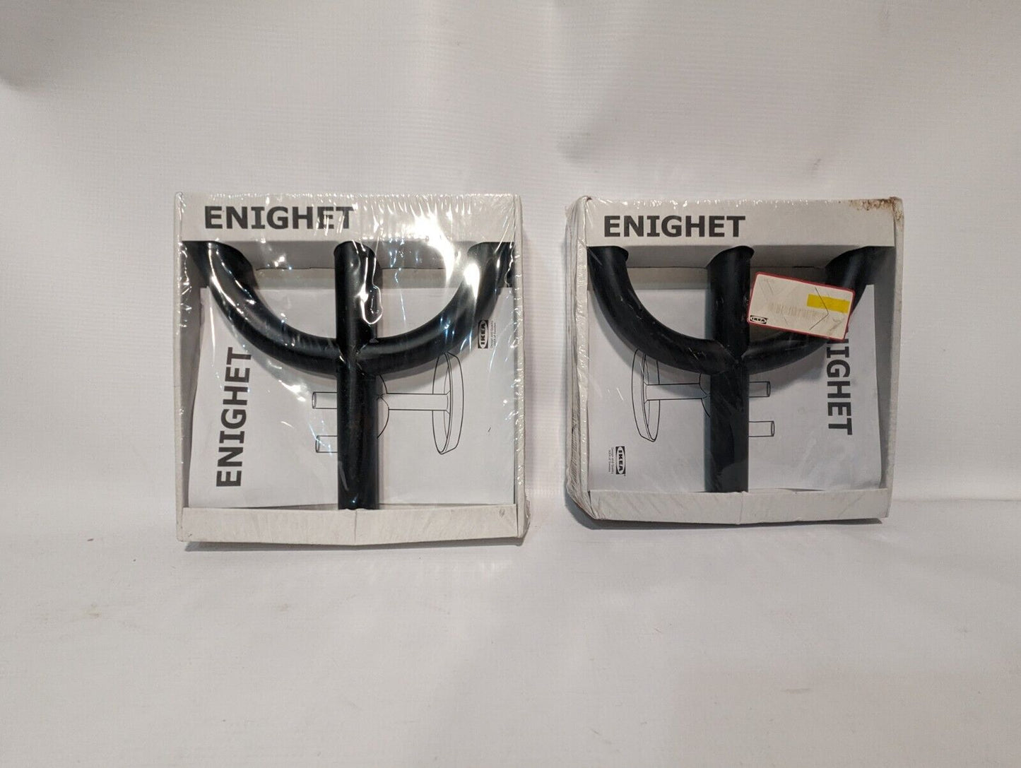 IKEA Enighet 3 Candle Candlestick Black Metal 8 3.4"H Candelabra NEW Xmas Modern