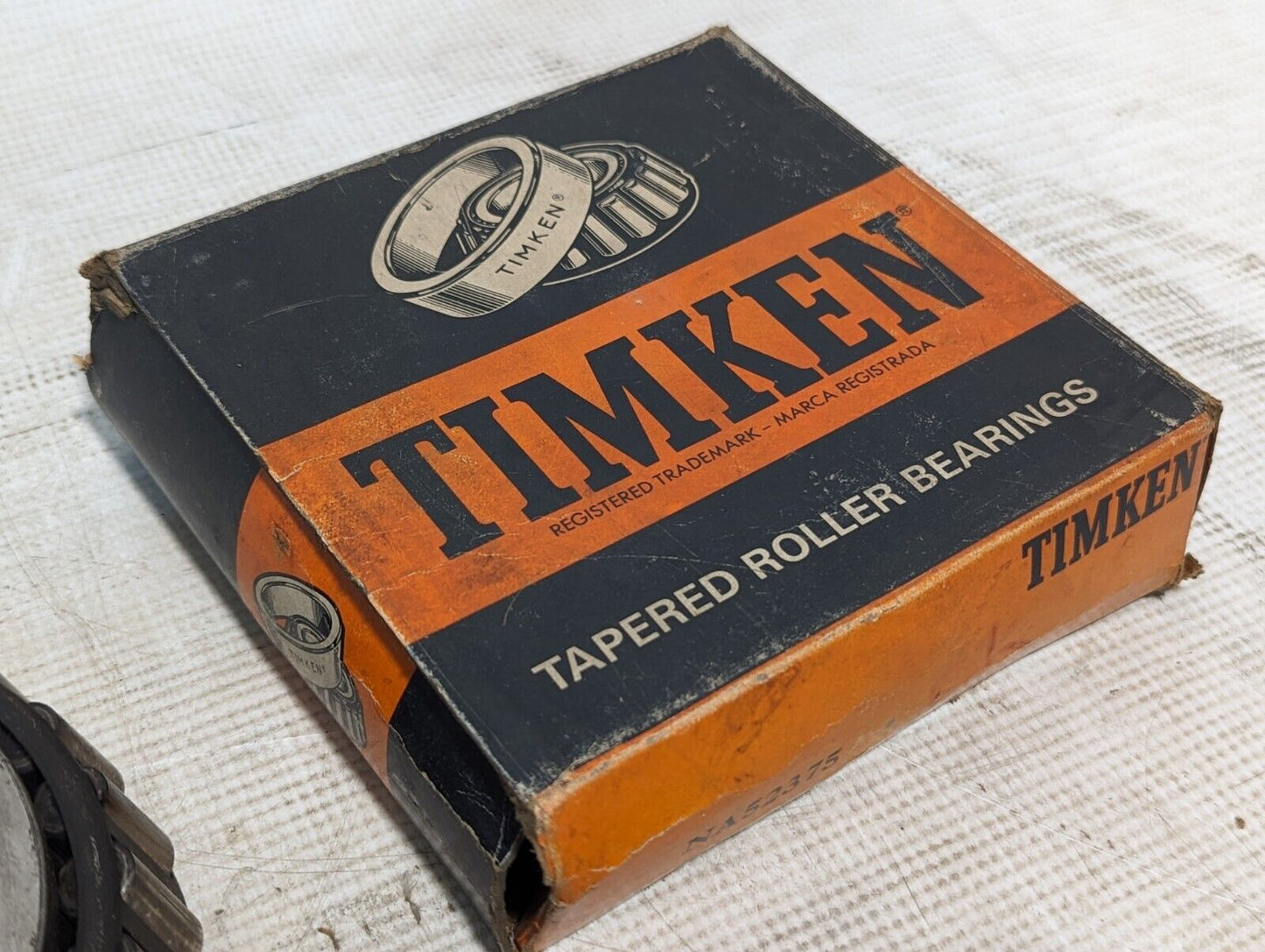 Timken NA52375 tapered roller bearing, free shipping, new old stock