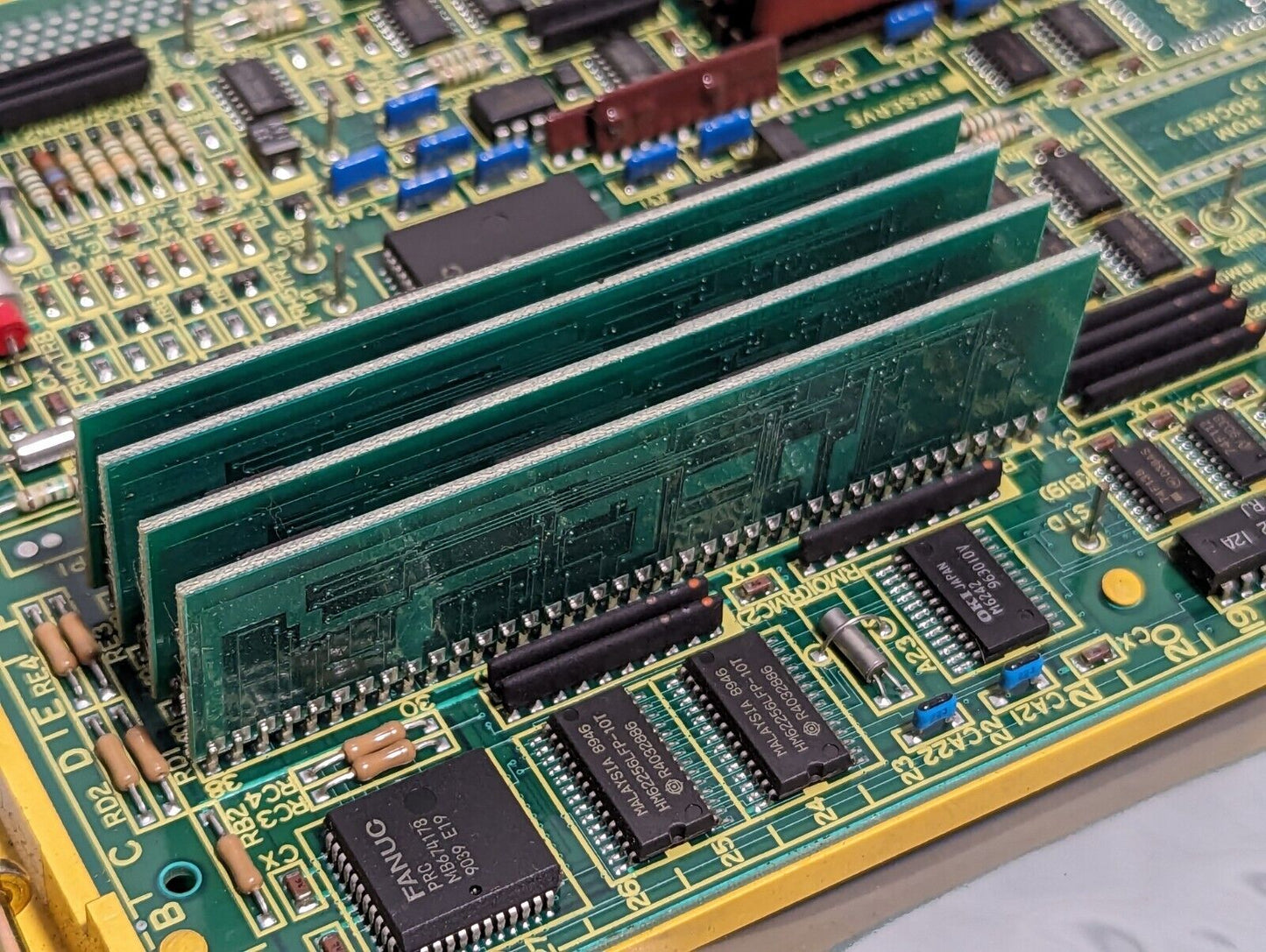 Fanuc A16B-2200-0121/06C control card, Base 0, circuit board
