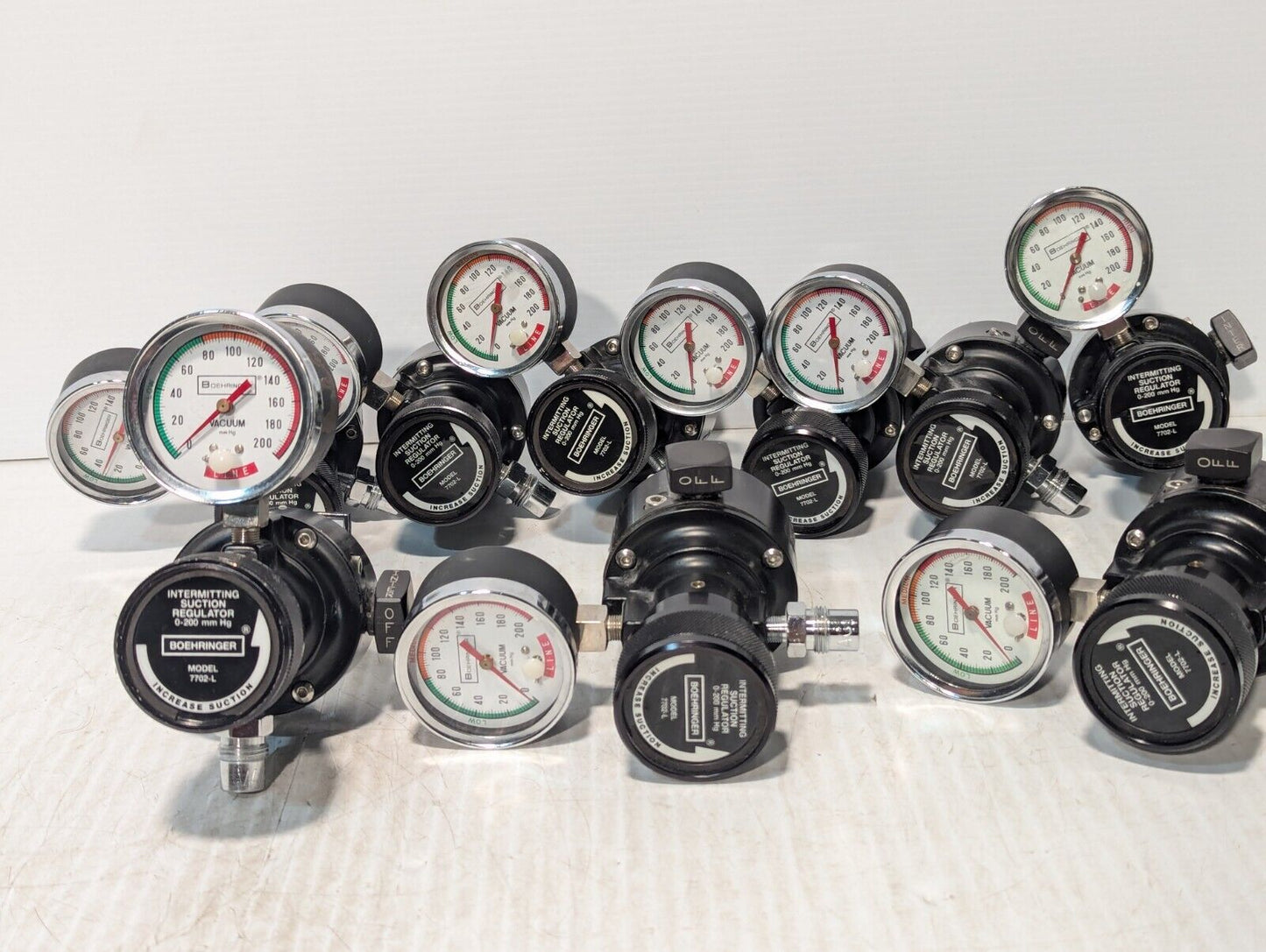 Boehringer 7702-L Intermittent Suction Regulator, 0 - 200 mm Hg - Free Shipping