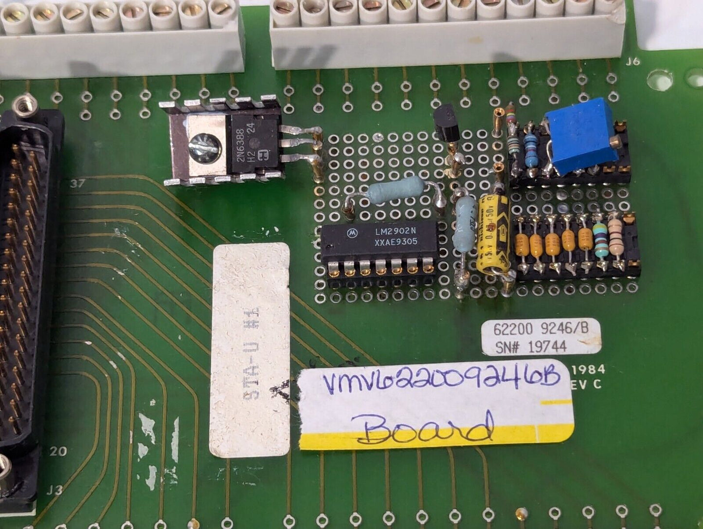 STA-U, 14016 PC6202, rev. C, 62200 9246/B circuit board - Free Shipping