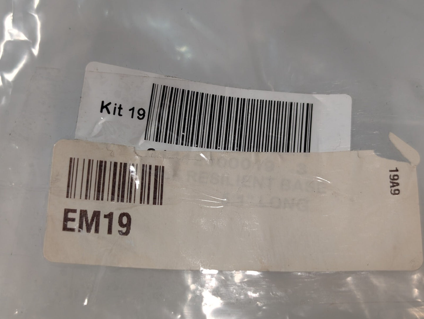 US Motors EM19 Kit 19 Black Bracket Resilient Base Cradle