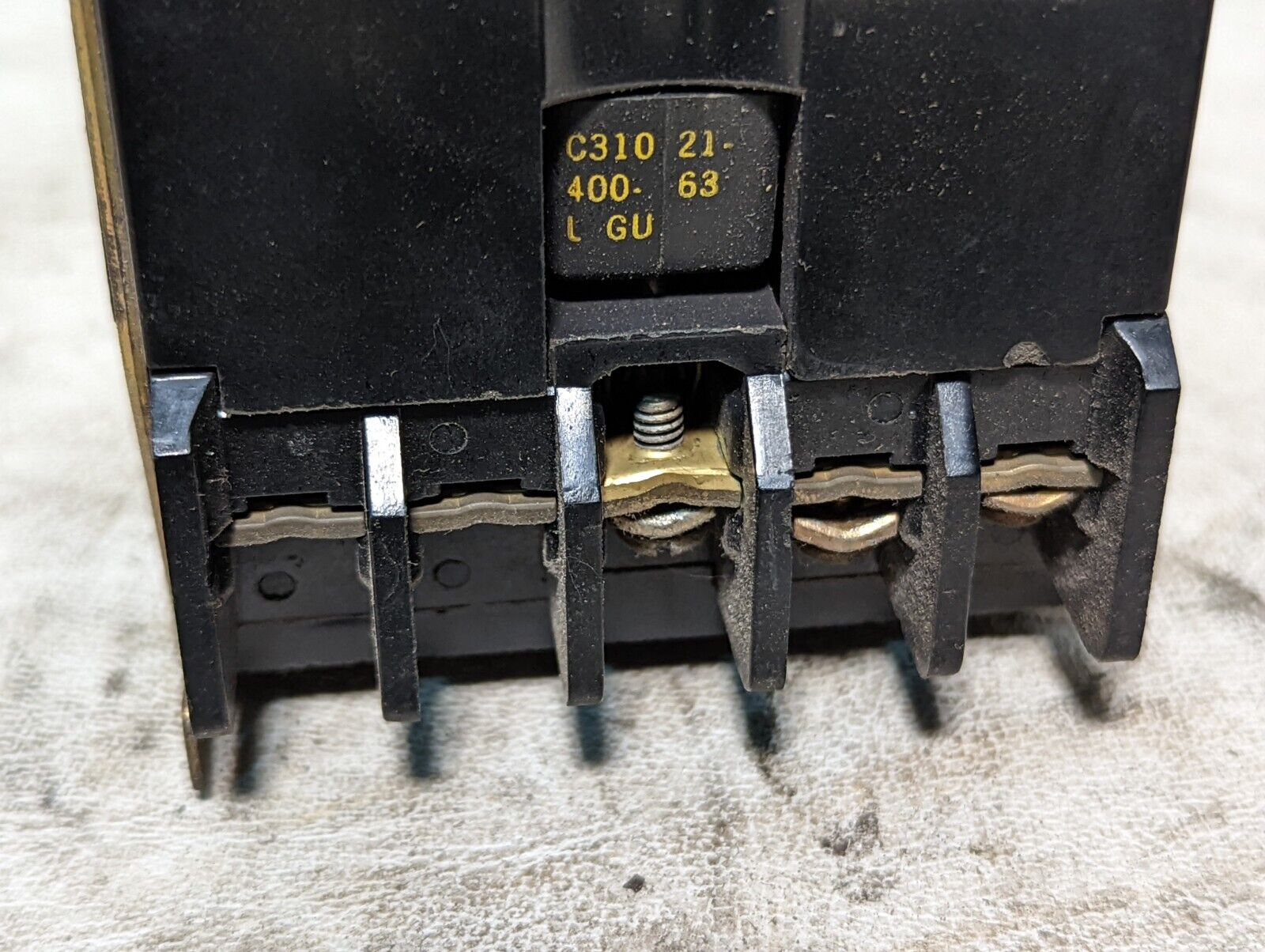 Square D 8501GO40 control relay, 110/120VAC coil, 8501G040