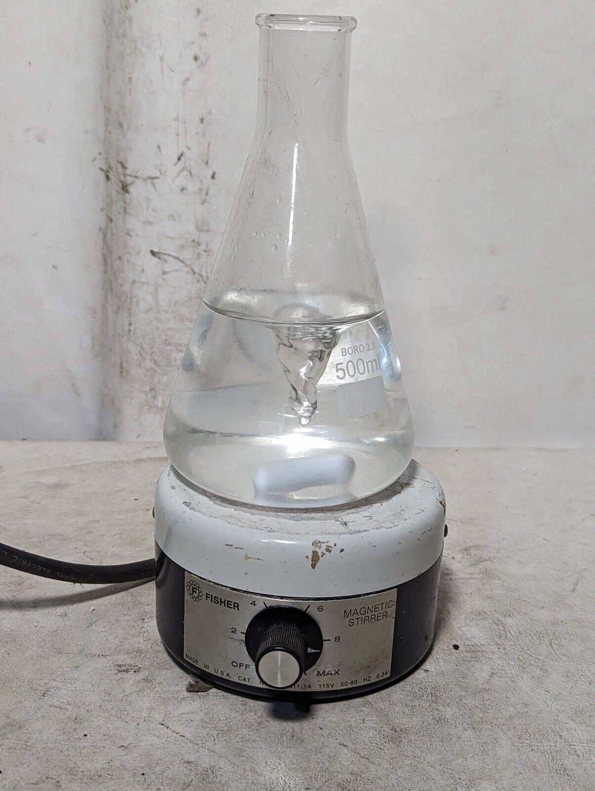 Fisher magnetic stirrer, issue 54, 144, or 244, 115VAC, 14-511-1, 0.2A, 50-60Hz