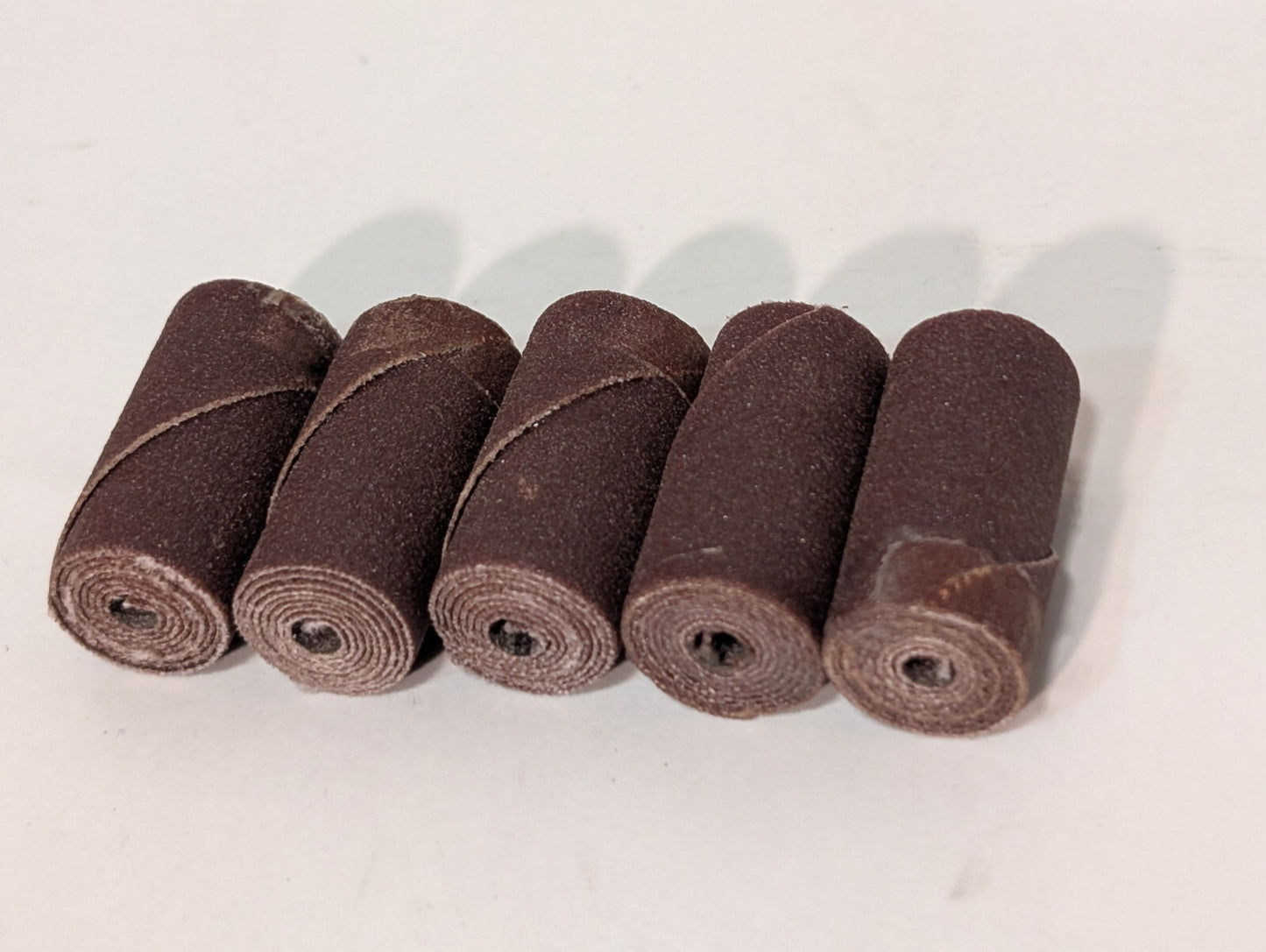 Standard Abrasives 100 Count 710652 Straight Cartridge Rolls, 1/2x1x1/8, 240 AO