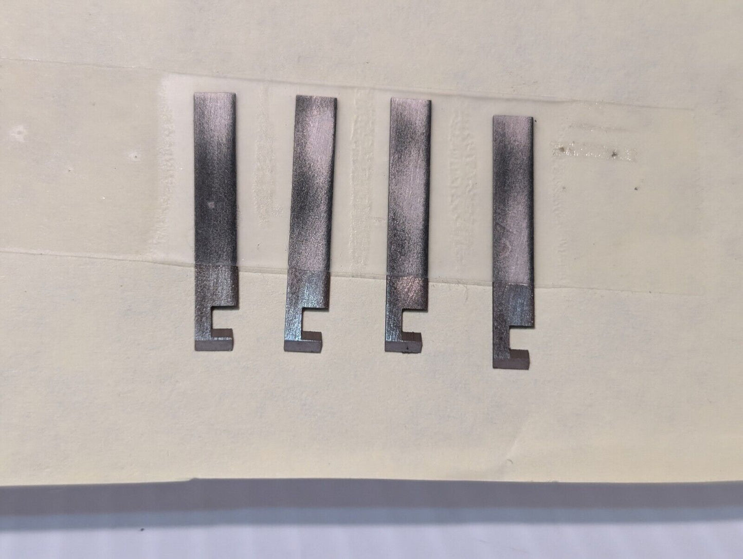 4 Pieces 42931400 Cutter Blades, Steel - Free Shipping