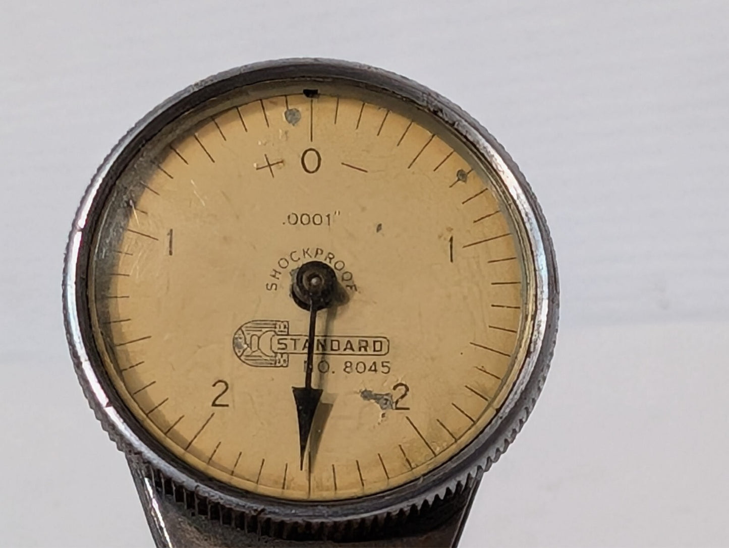 Vintage Standard Gage No. 8045 Dial Bore Gauge Indicator Inspection Tool USA