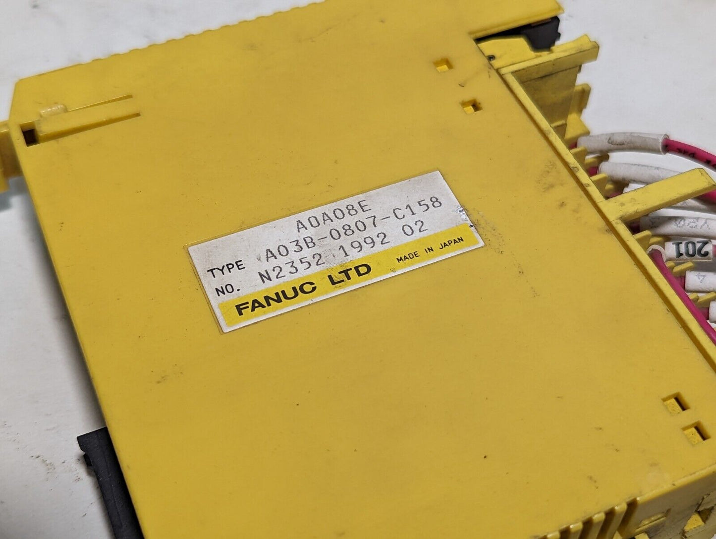 Fanuc A03B-0807-C158, A0A08E I/O module