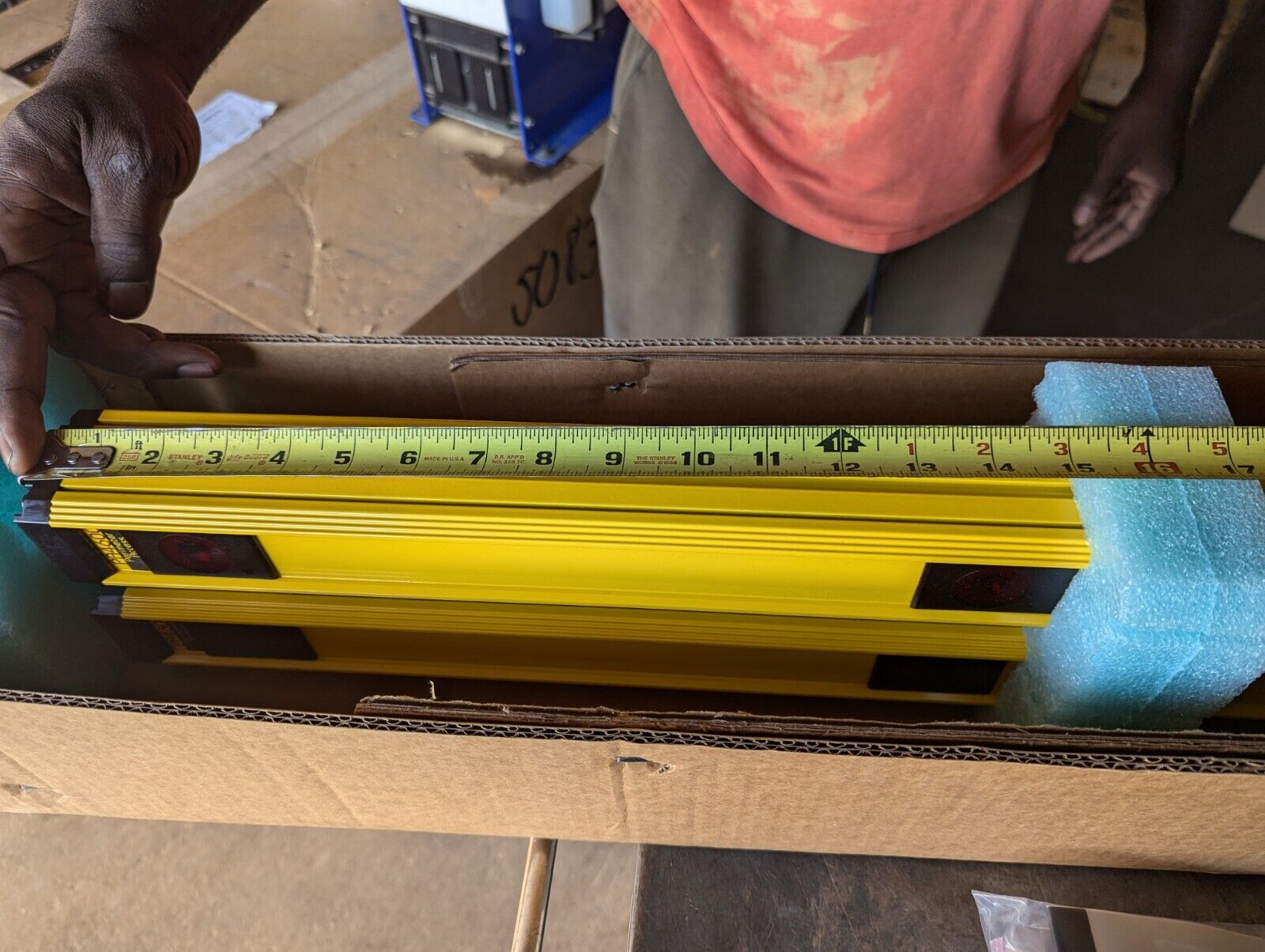 STI 82560-0010 light curtain set, transmitter/receiver pair - Free Shipping