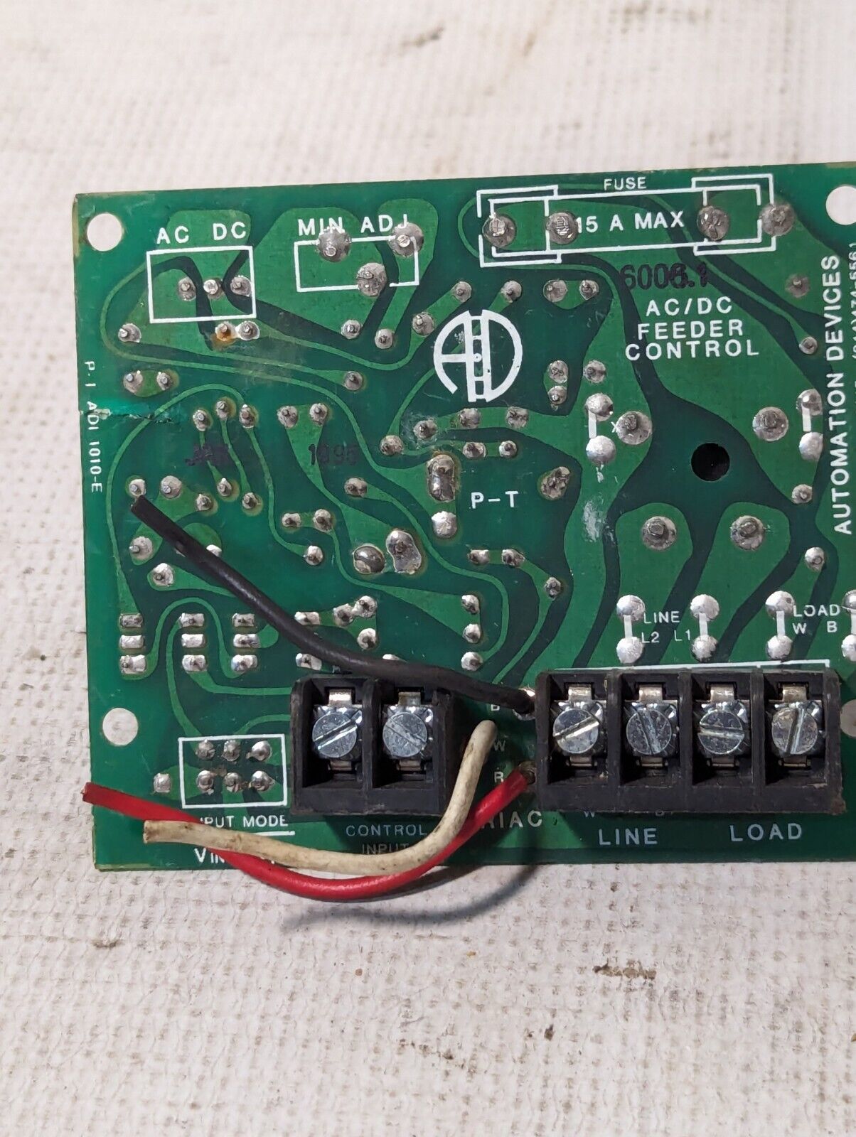 Automation Devices 6009-Rev. E - Feeder Control Board 1010-E - Free Shipping