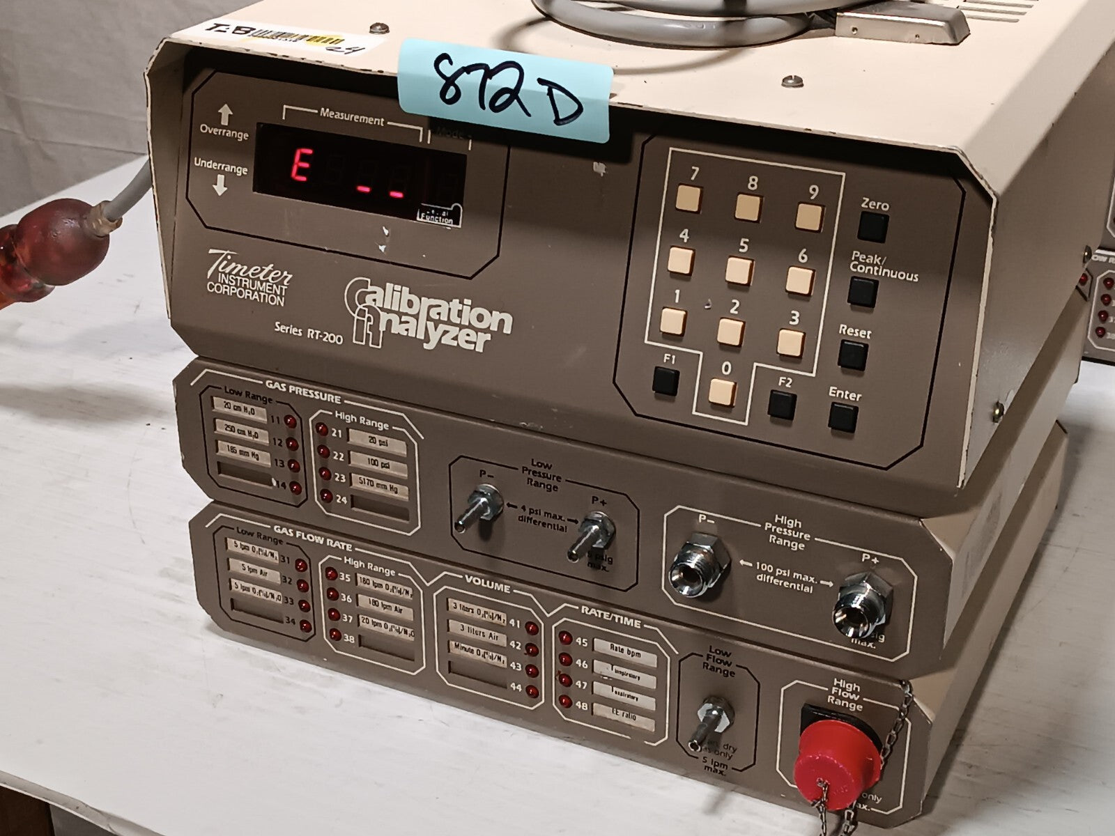 Timeter Instrument Corporation RT-200 Calibration Analyzer - Powers On