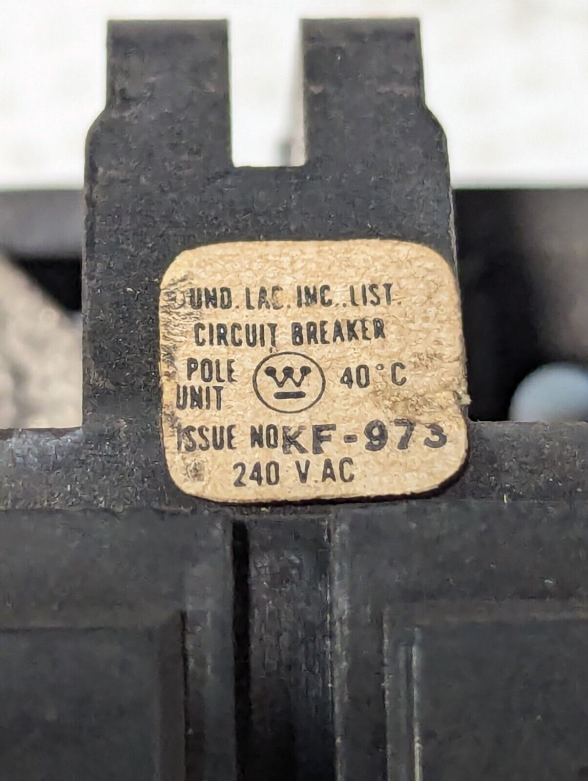 Lot of 4 Westinghouse HQC-3020 Circuit Breakers, 20A 3P 240VAC - Free Shipping