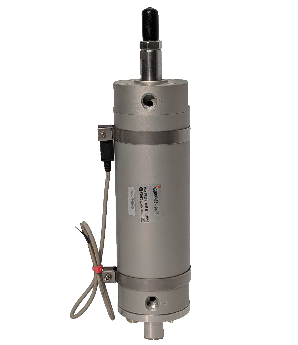 SMC Pneumatics NCDGBN63-0500 Air Cylinder NCDGBN63-0500-G5P, 145PSI