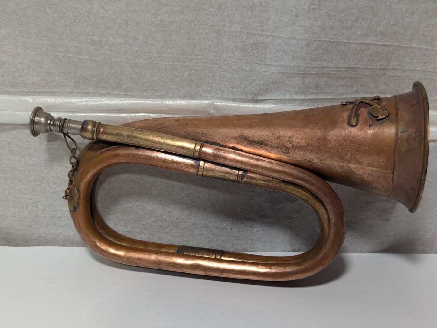 Vintage 1970 MGM Brass Reproduction 7th Cavalry Reenactment Bugle