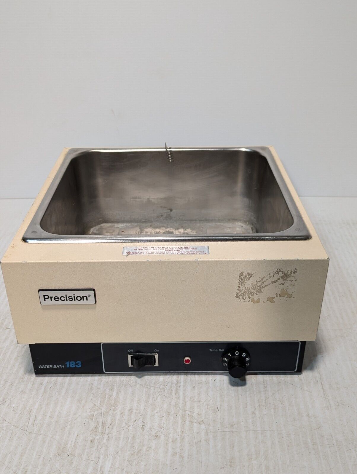Precision Scientific 66551-27 Model 183 Heated Water Bath, No Lid -Free Shipping