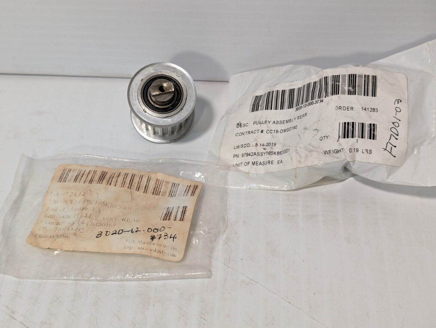 Nordex Pulley Assembly Rear 97942ASSY165K882G01 - Free Shipping