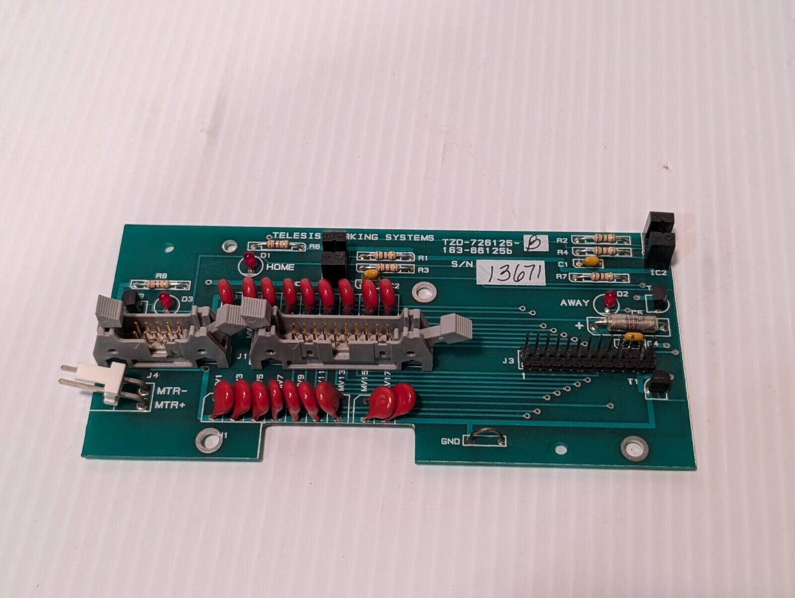 Telesis Marking Systems TZD-726125-B Circuit Board, 163-66125b - Free Shipping