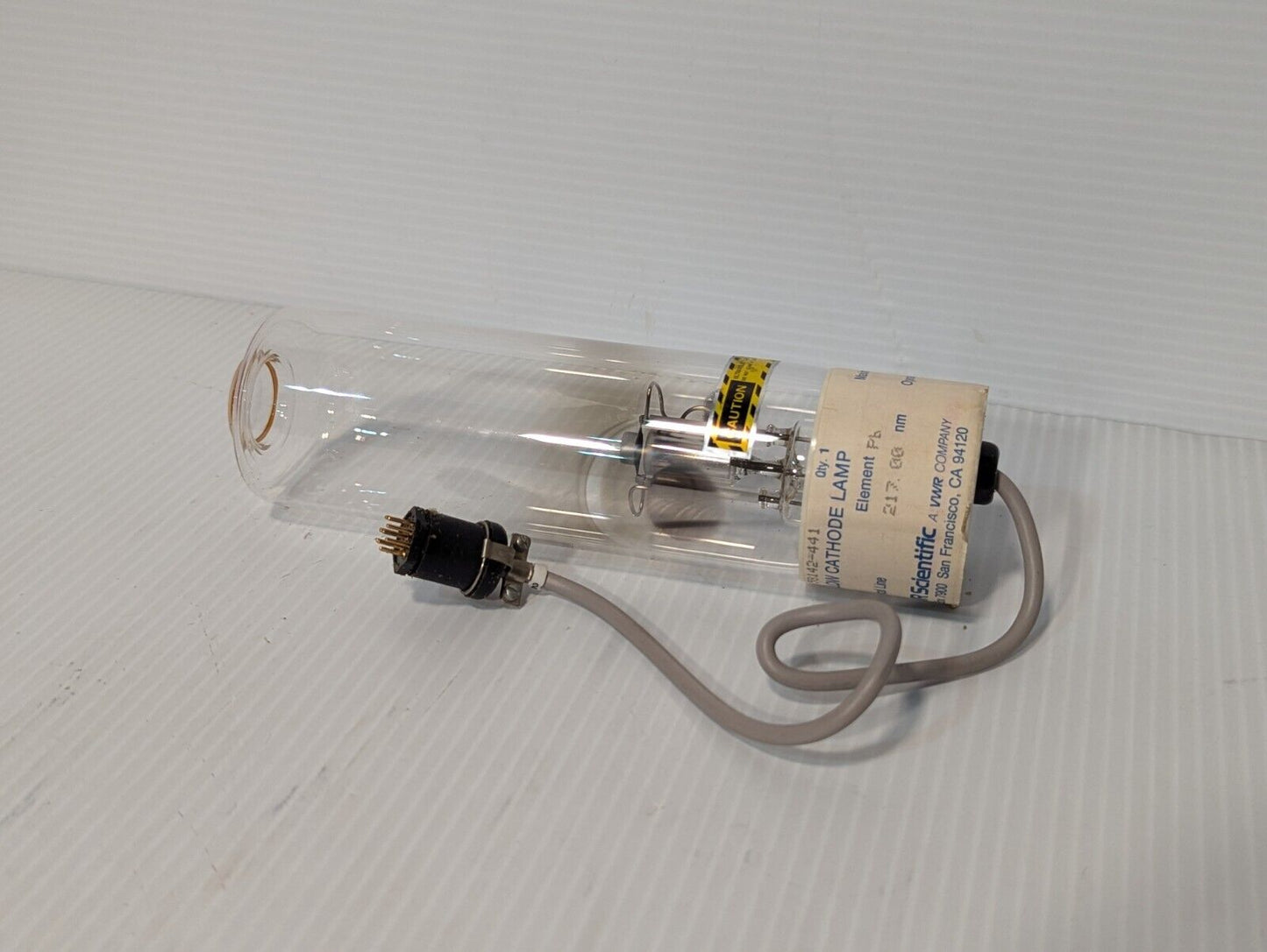 VWR 58142-441 Pb Lead Atomic Absorption Hollow Cathode Lamp