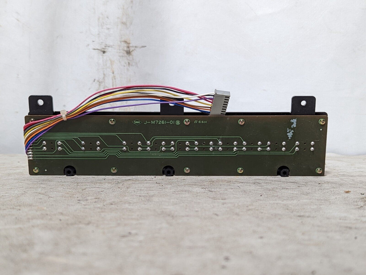 SMK J-M7261-01 control panel, power level, start, 1-6, x2, stop/reset