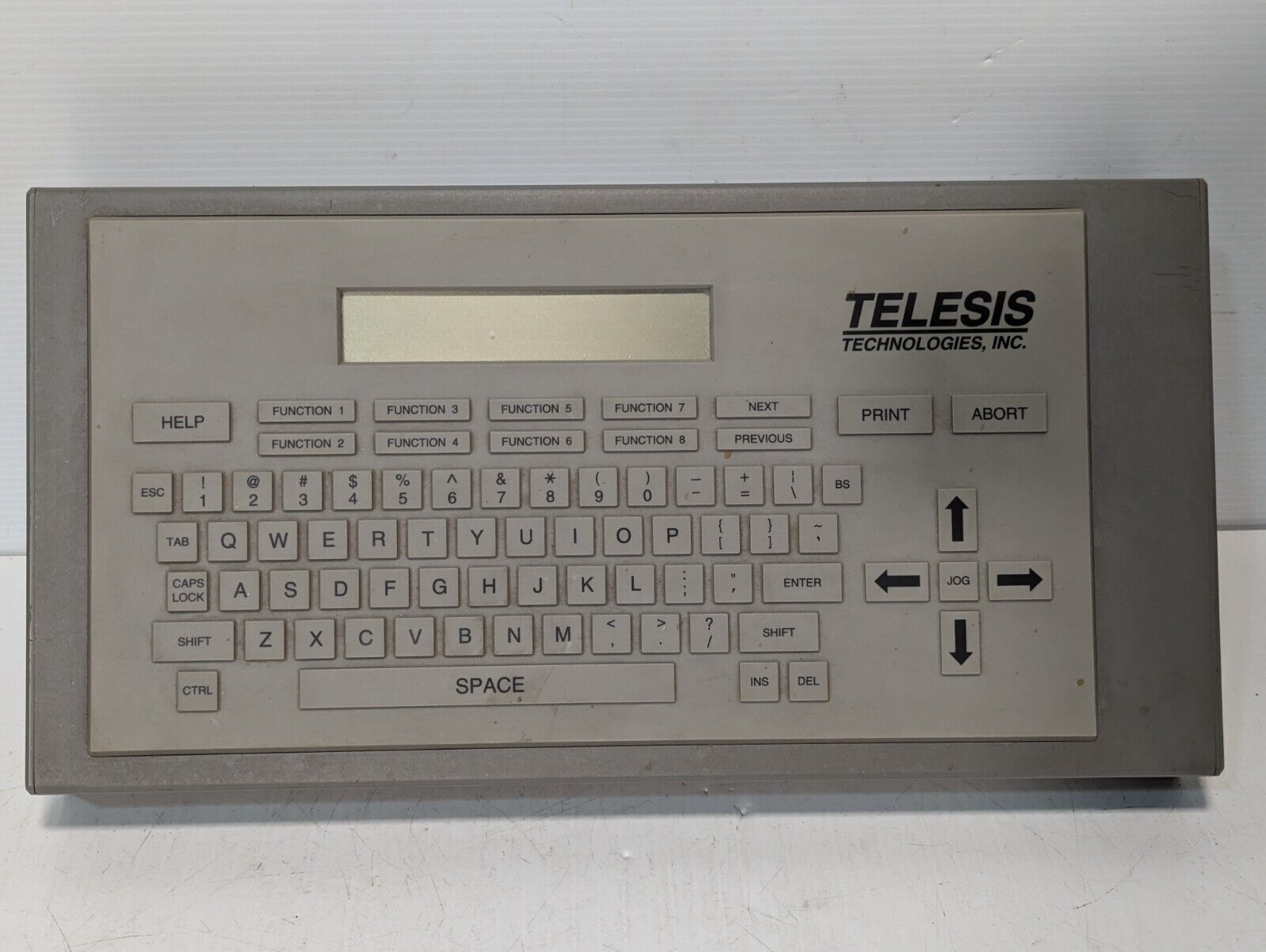 Telesis TMC400/1700 LCD Controller Key Board w/o Cable - Free Shipping+Returns