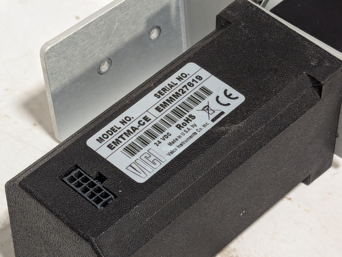 Vici Valco EMTMA-CE Multiposition Valve Actuator with Twin Cheminert Head