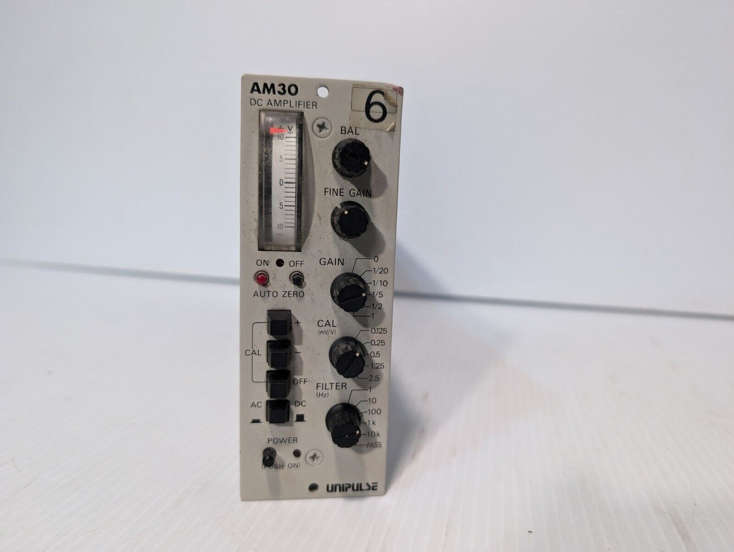 Unipulse AM30 AZ DC General Purpose Amplifier (Refurbished) - Free Ship+Return
