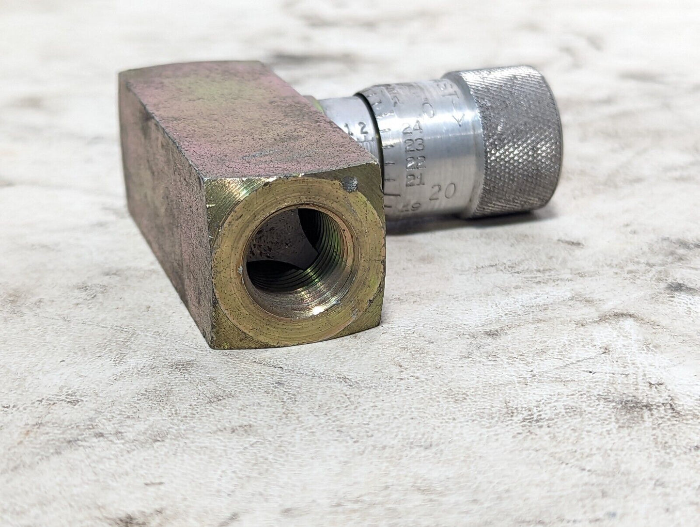 M&M Flow Products precision control valve, analog